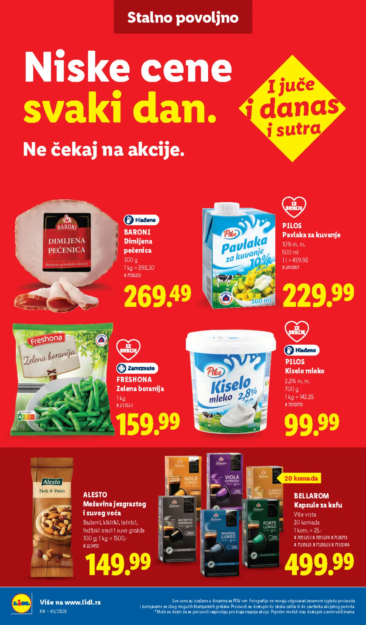 Lidl katalog akcija strana 40 – važi od 1.10. do 31.10.2026.