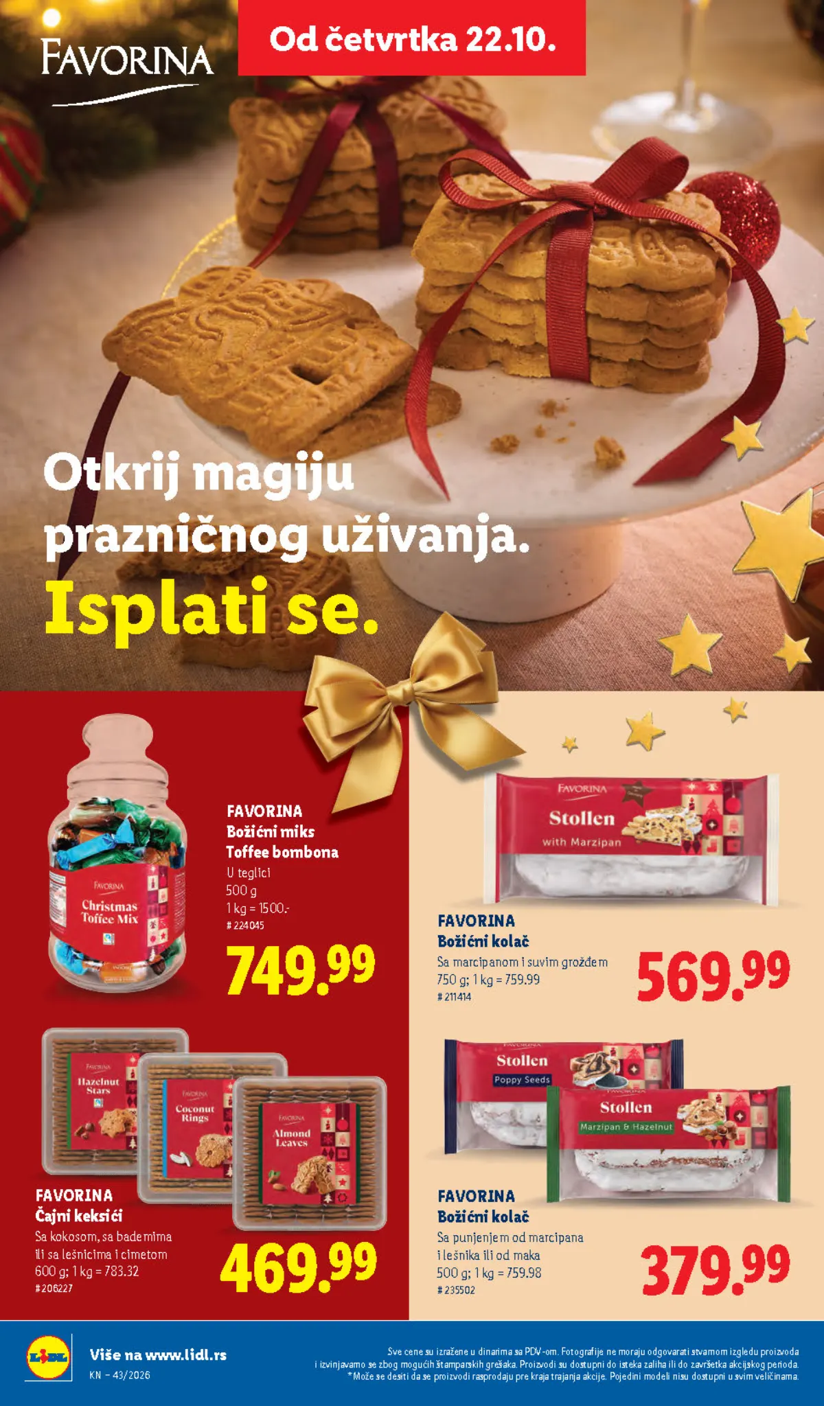 Lidl katalog akcija strana 46 – važi od 1.10. do 31.10.2026.