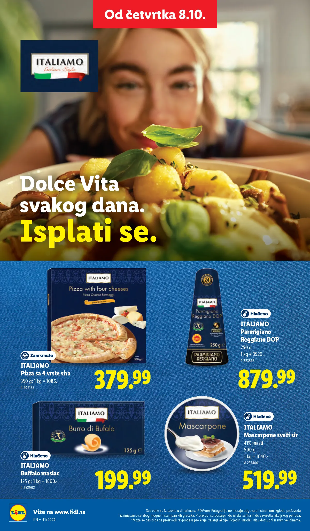 Lidl katalog akcija strana 48 – važi od 8.10. do 14.10.2026.