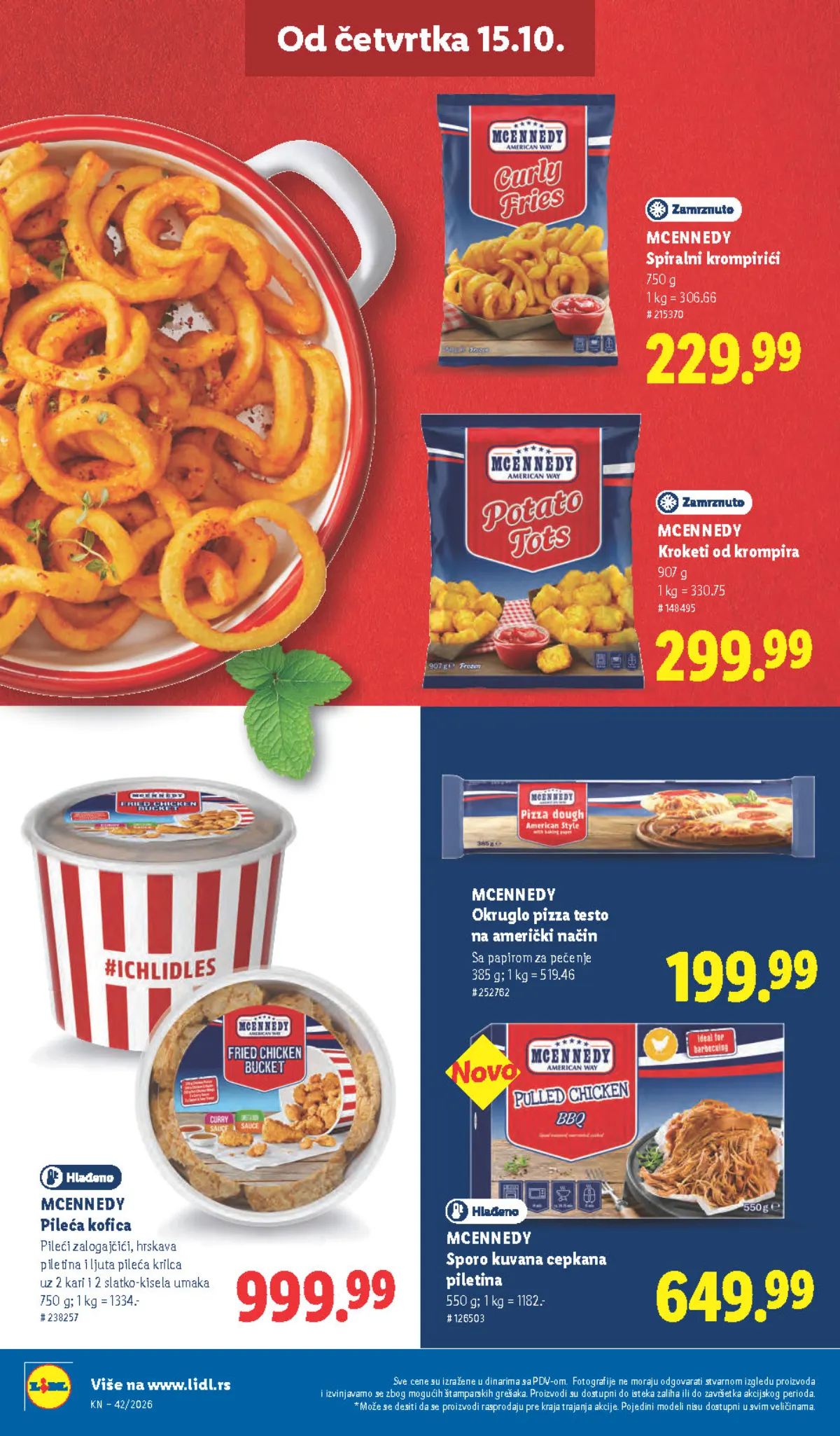 Lidl katalog akcija strana 50 – važi od 1.10. do 30.11.2026.