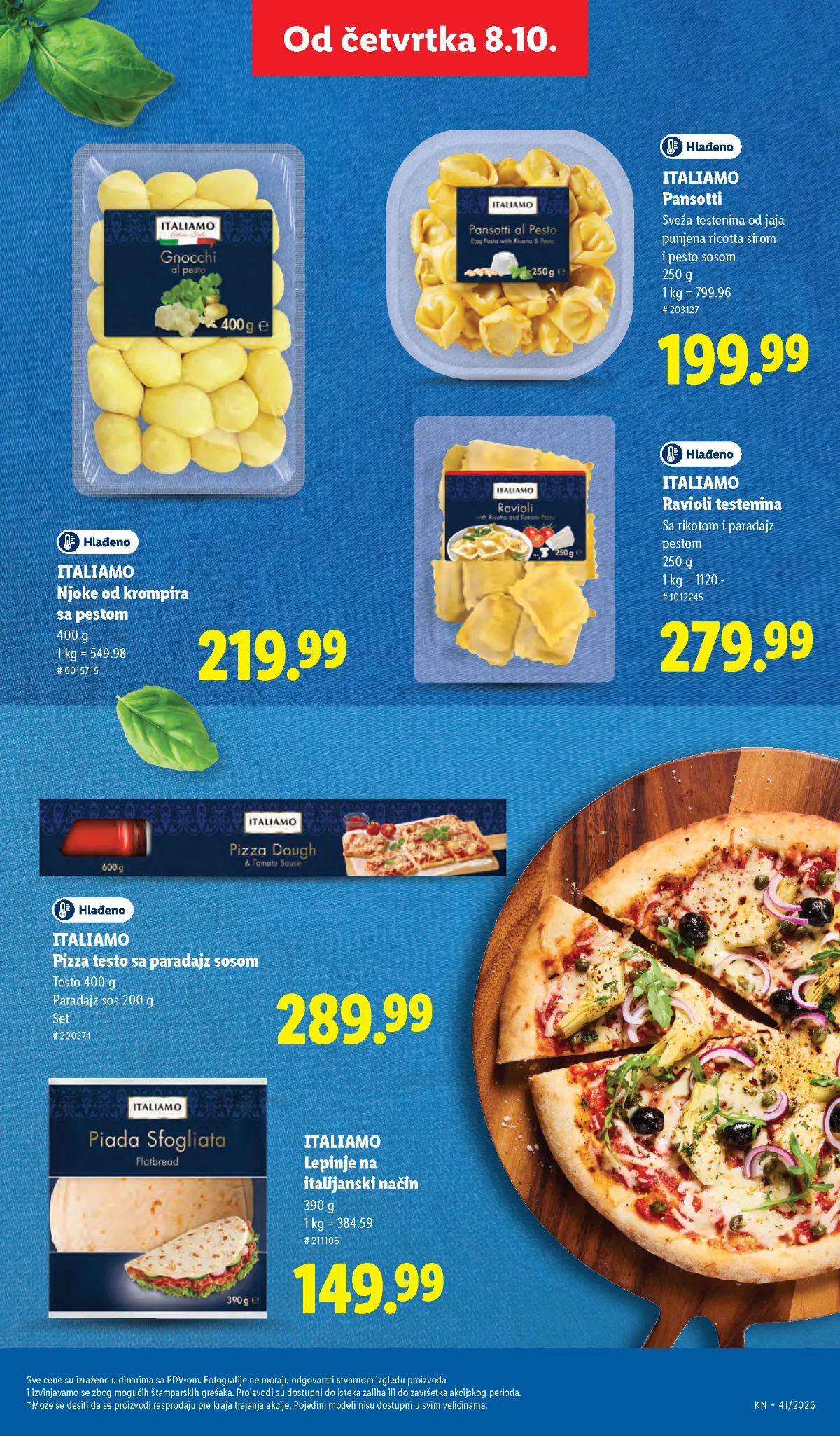 Lidl katalog akcija strana 51 – važi od 8.10. do 14.10.2026.