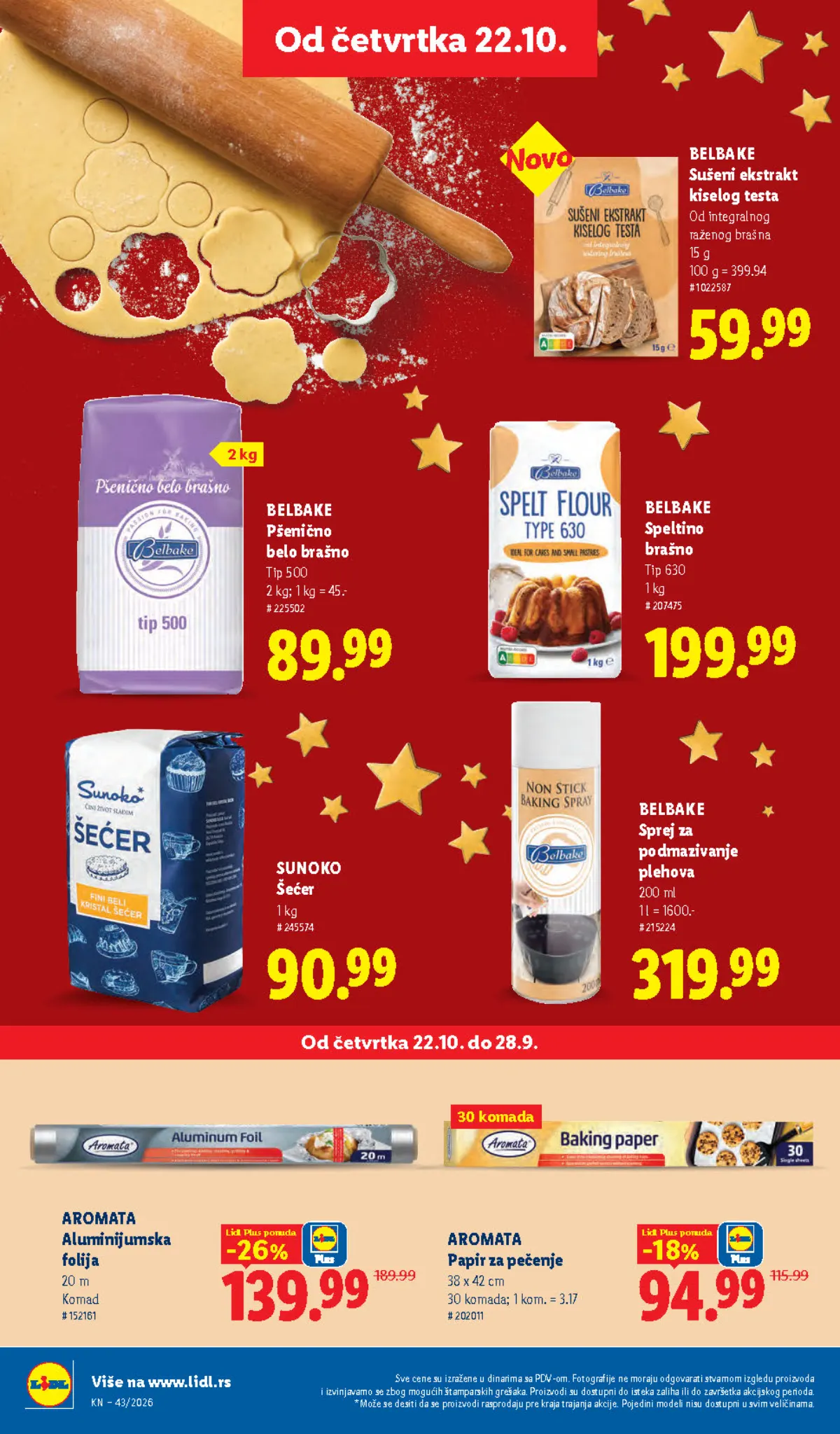 Lidl katalog akcija strana 52 – važi od 1.10. do 31.10.2026.