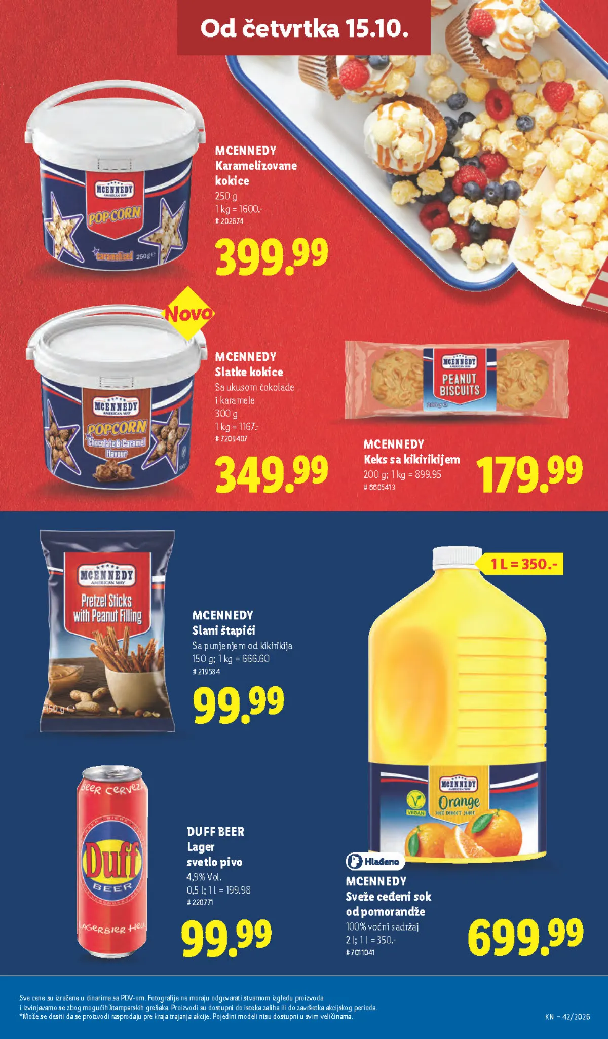Lidl katalog akcija strana 53 – važi od 1.10. do 30.11.2026.