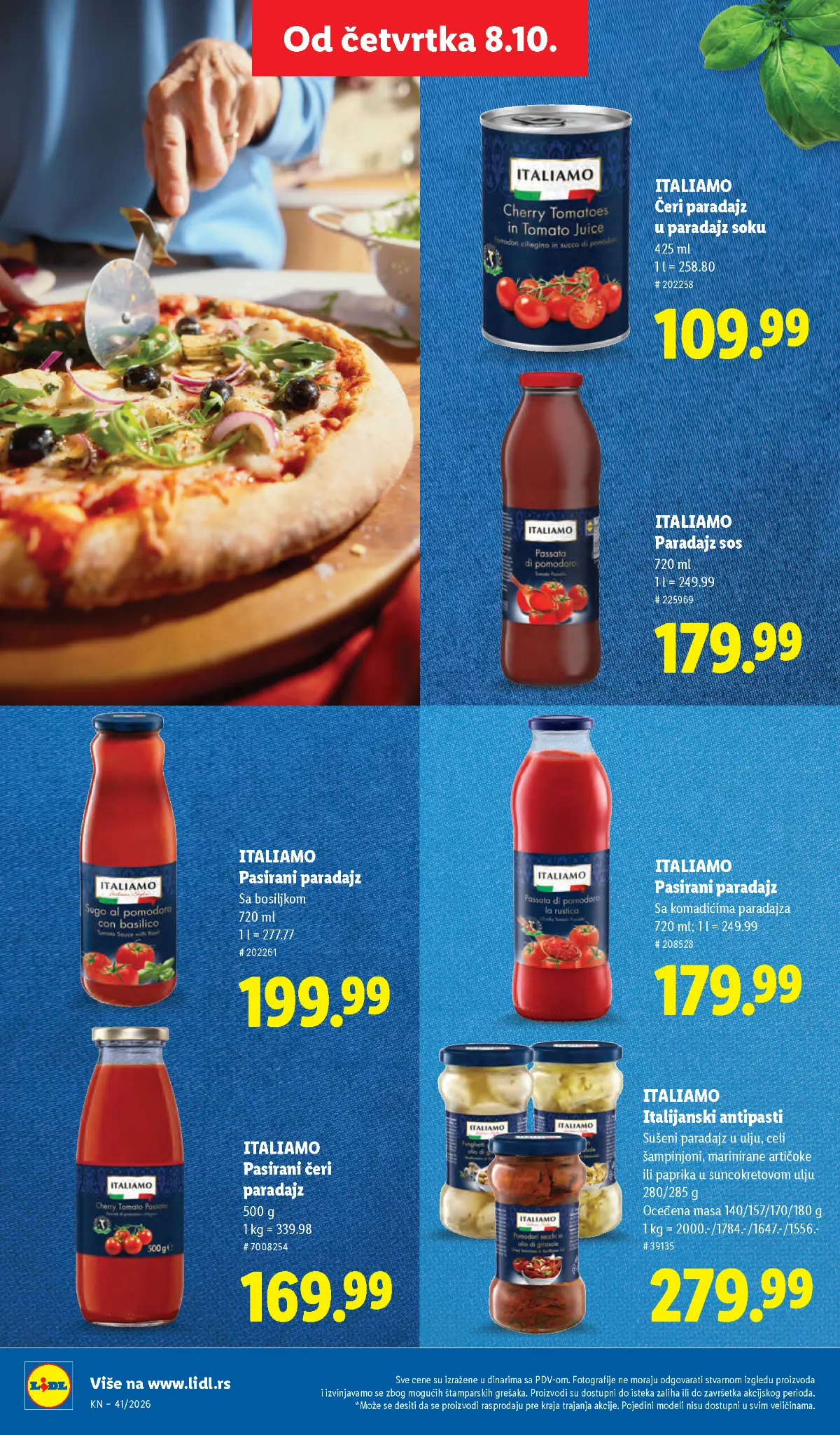 Lidl katalog akcija strana 56 – važi od 8.10. do 14.10.2026.