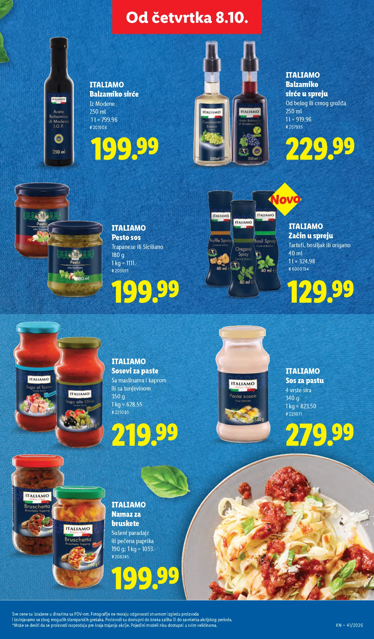 Lidl katalog akcija strana 57 – važi od 8.10. do 14.10.2026.