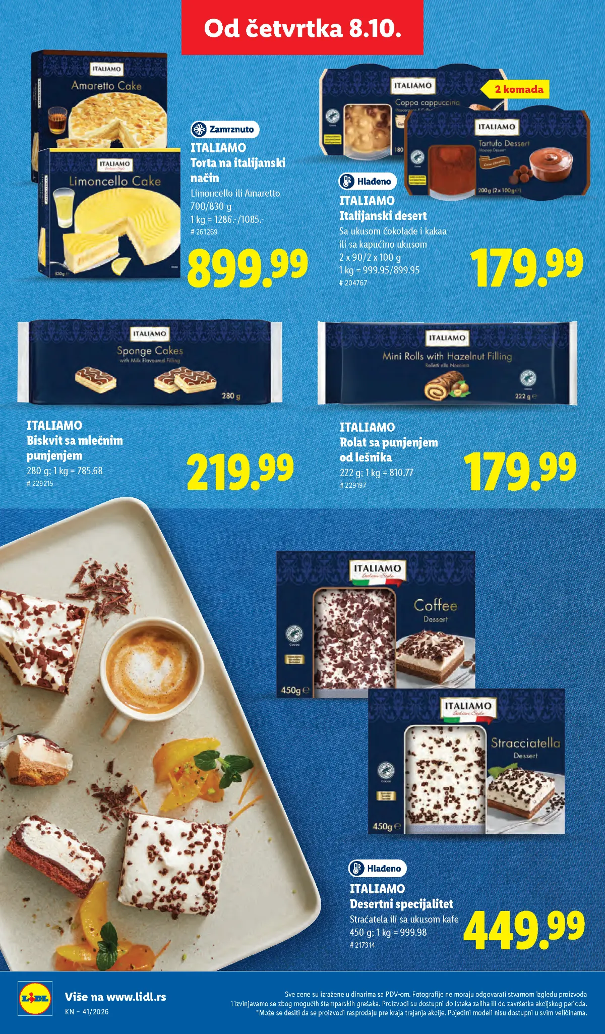 Lidl katalog akcija strana 58 – važi od 8.10. do 14.10.2026.