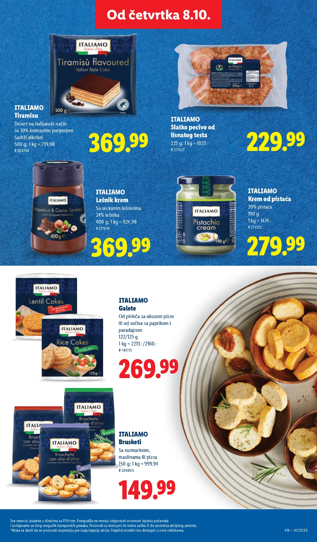 Lidl katalog akcija strana 59 – važi od 8.10. do 14.10.2026.