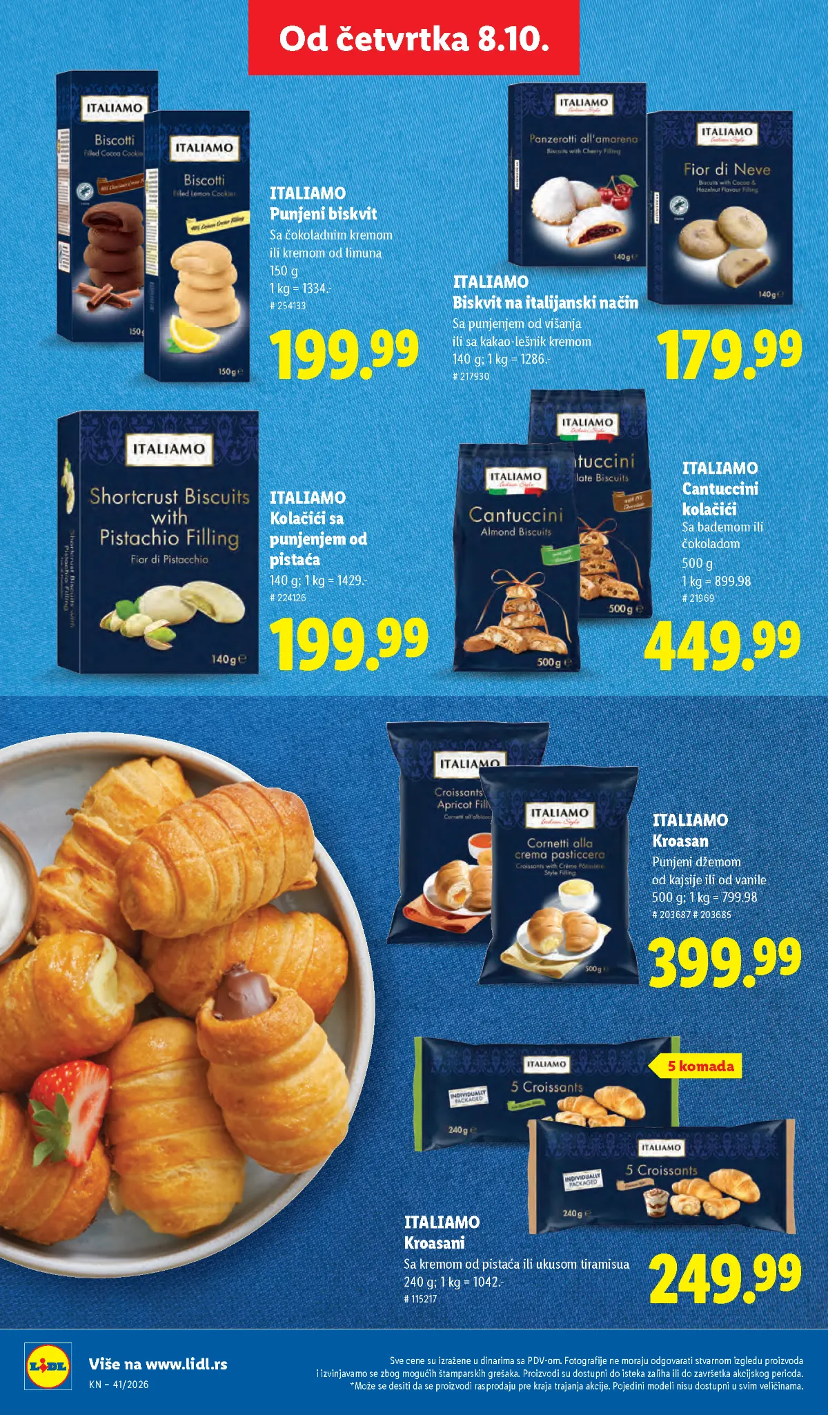 Lidl katalog akcija strana 60 – važi od 8.10. do 14.10.2026.