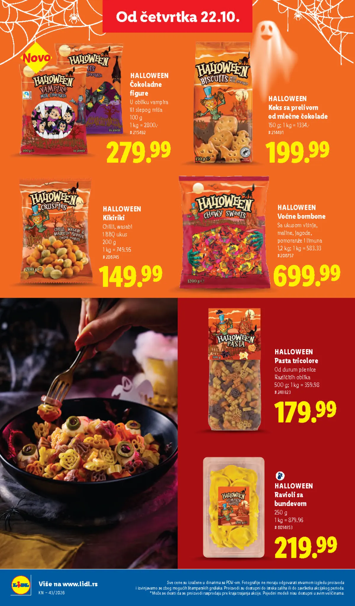 Lidl katalog akcija strana 60 – važi od 1.10. do 31.10.2026.