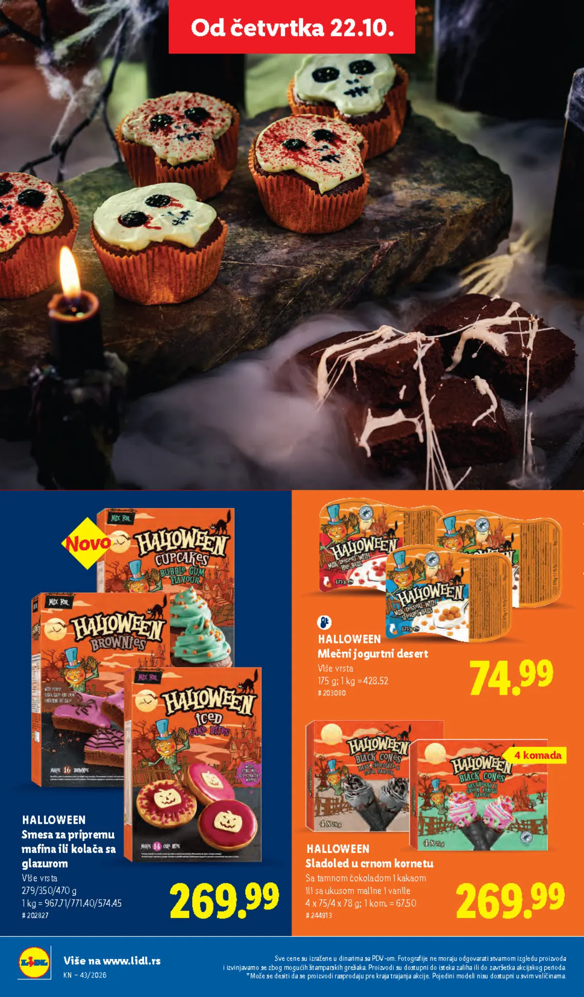 Lidl katalog akcija strana 62 – važi od 1.10. do 31.10.2026.