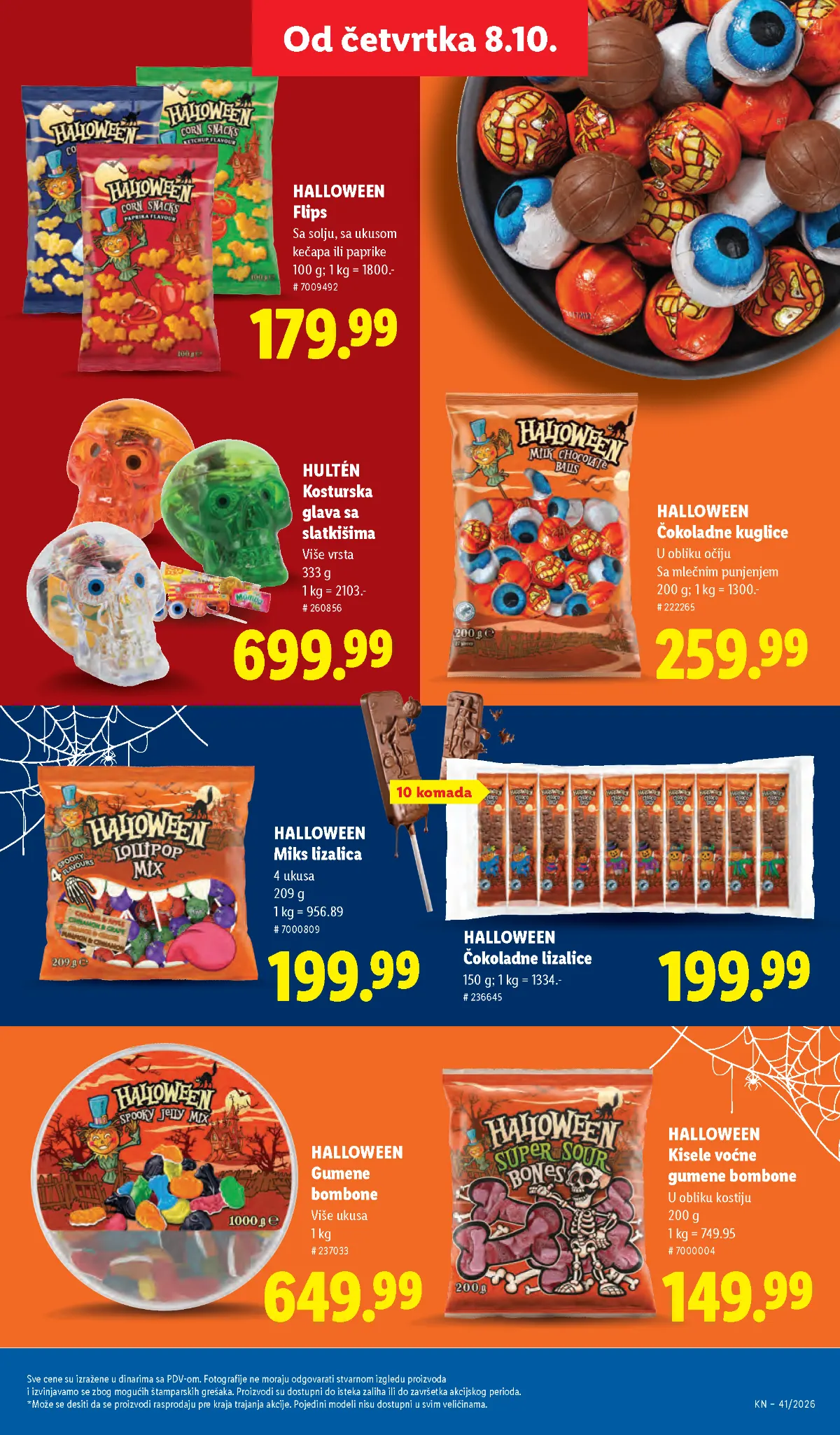 Lidl katalog akcija strana 63 – važi od 8.10. do 14.10.2026.