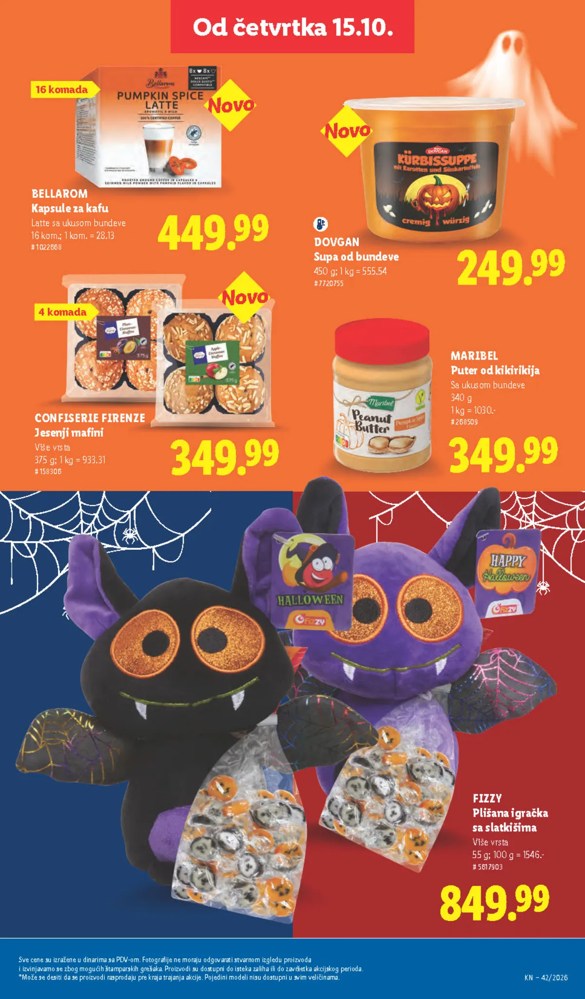 Lidl katalog akcija strana 63 – važi od 1.10. do 30.11.2026.