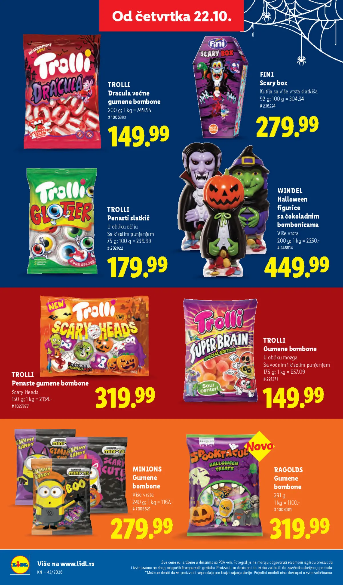 Lidl katalog akcija strana 64 – važi od 1.10. do 31.10.2026.