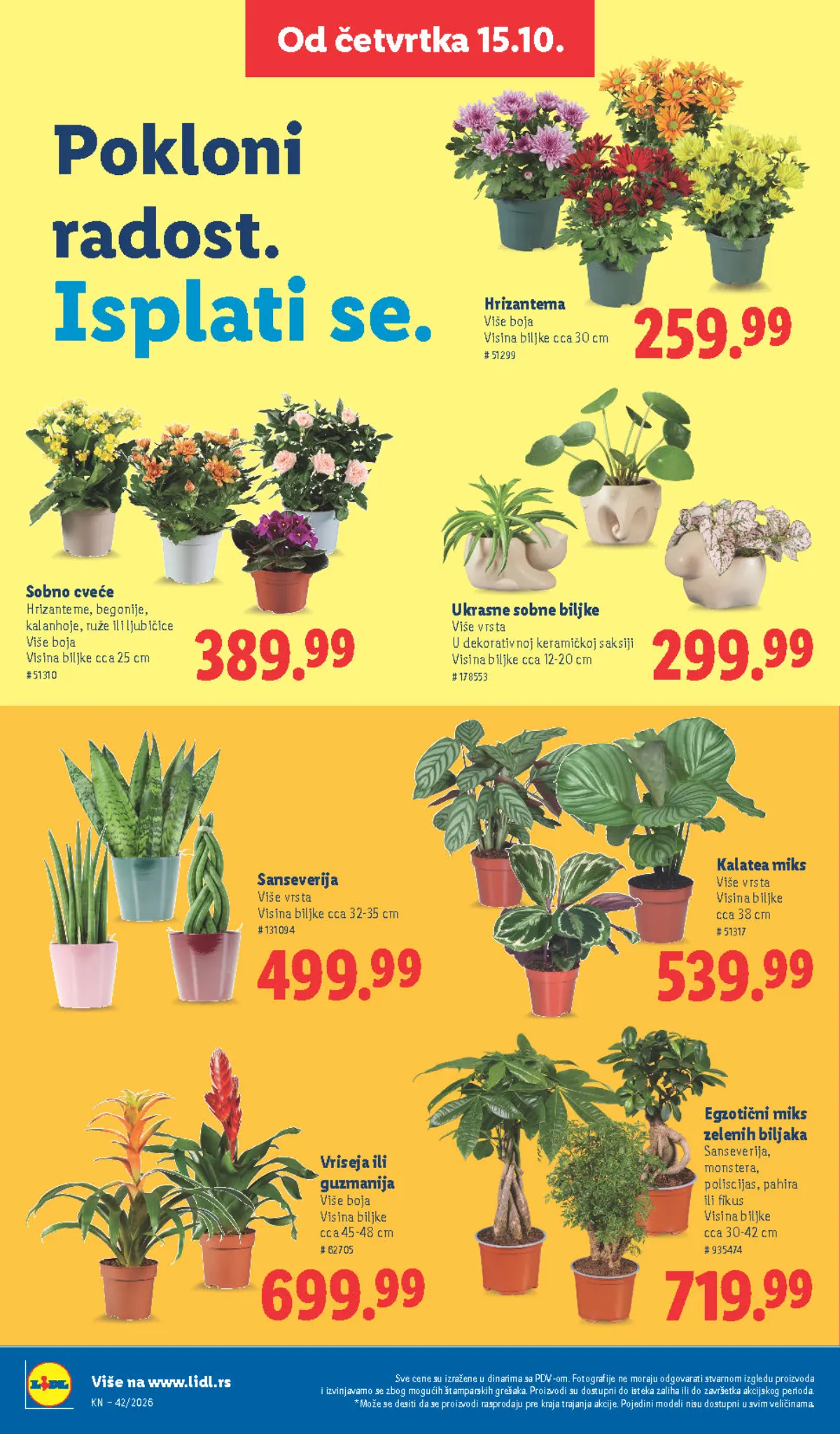 Lidl katalog akcija strana 66 – važi od 1.10. do 30.11.2026.