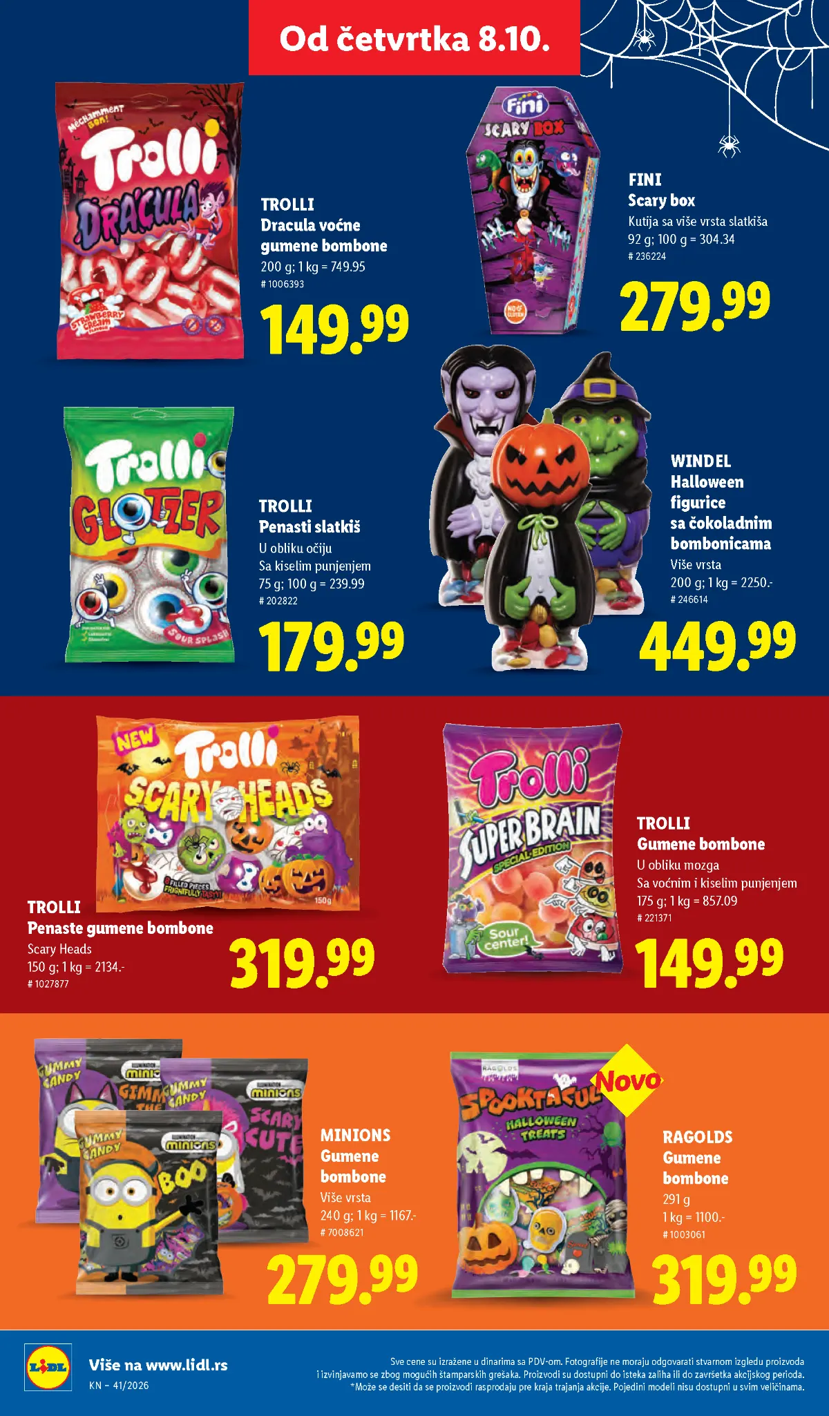 Lidl katalog akcija strana 68 – važi od 8.10. do 14.10.2026.
