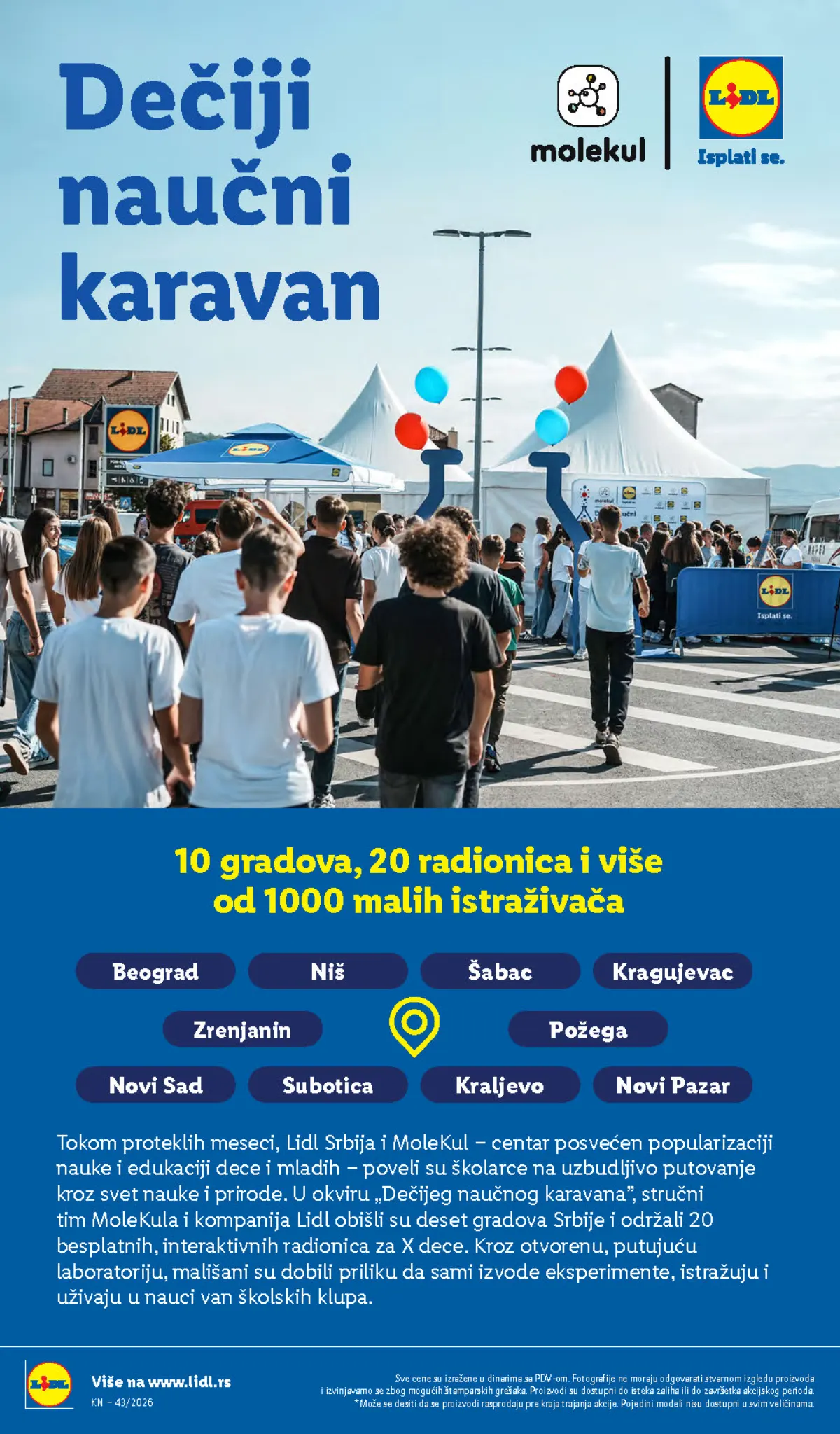 Lidl katalog akcija strana 68 – važi od 1.10. do 31.10.2026.