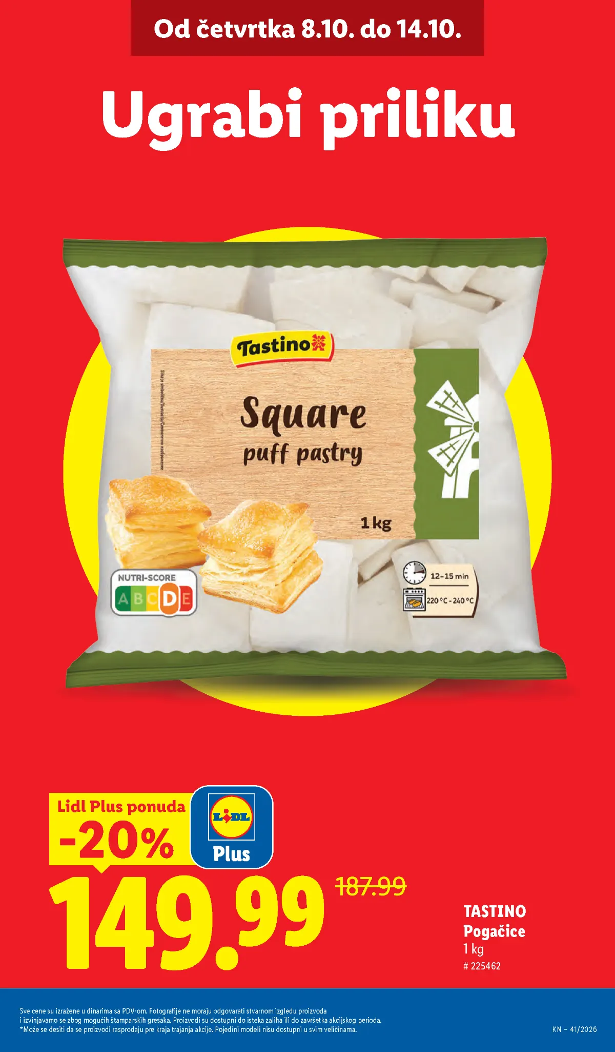 Lidl katalog akcija strana 7 – važi od 8.10. do 14.10.2026.