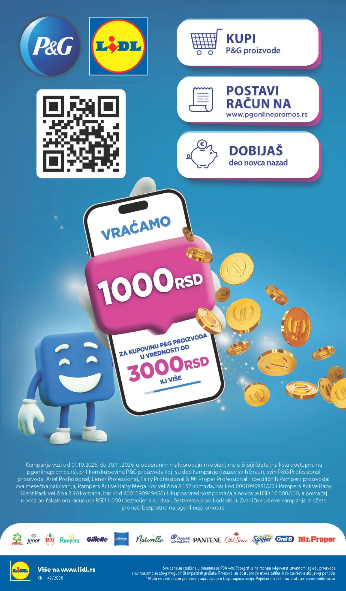 Lidl katalog akcija strana 70 – važi od 1.10. do 30.11.2026.