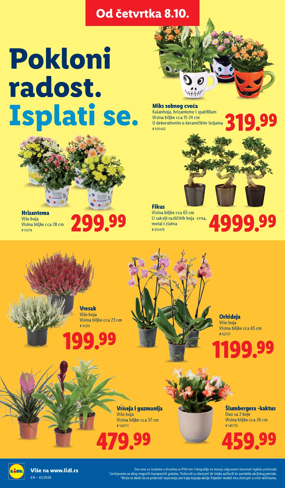 Lidl katalog akcija strana 72 – važi od 8.10. do 14.10.2026.