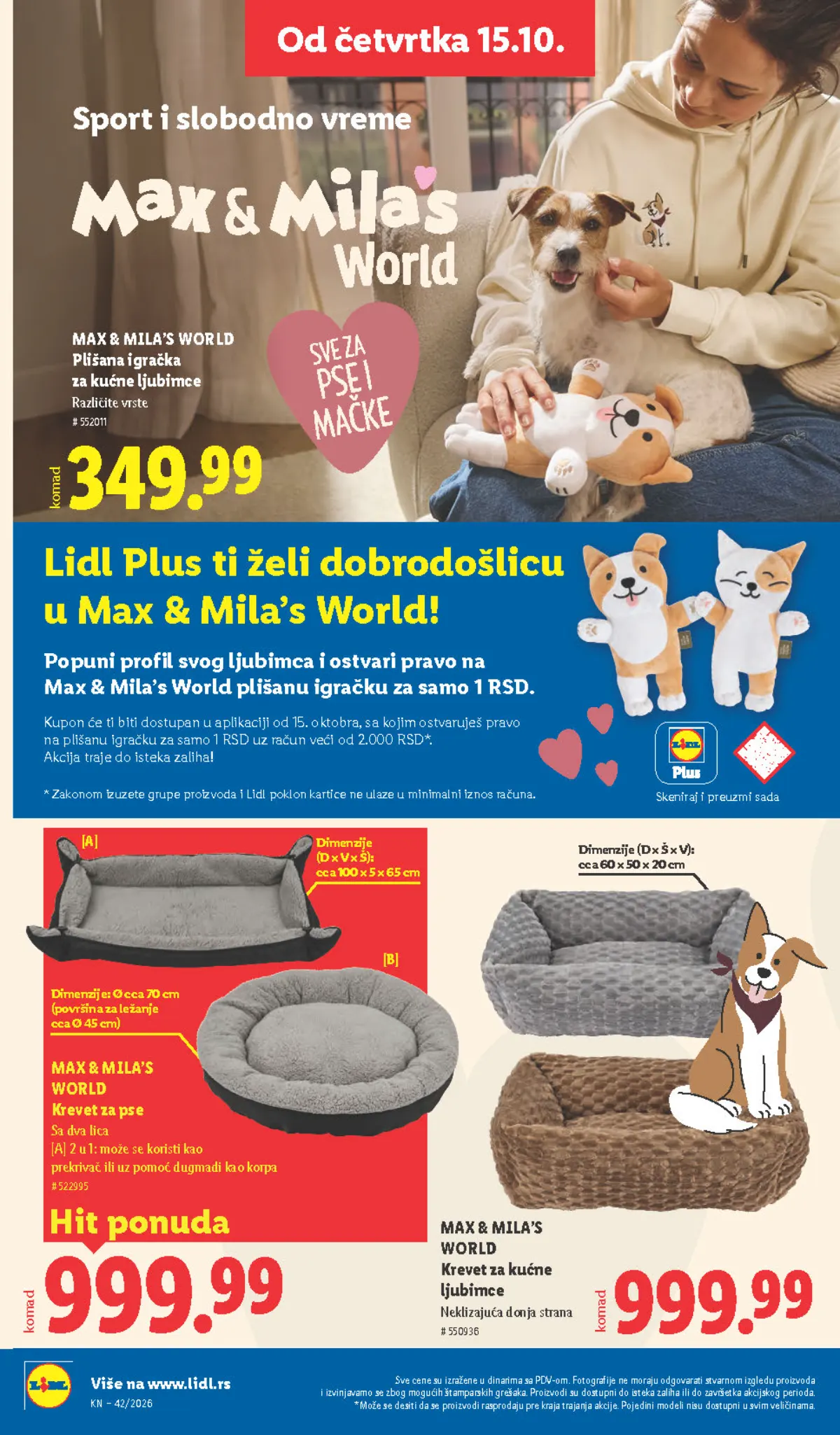 Lidl katalog akcija strana 72 – važi od 1.10. do 30.11.2026.