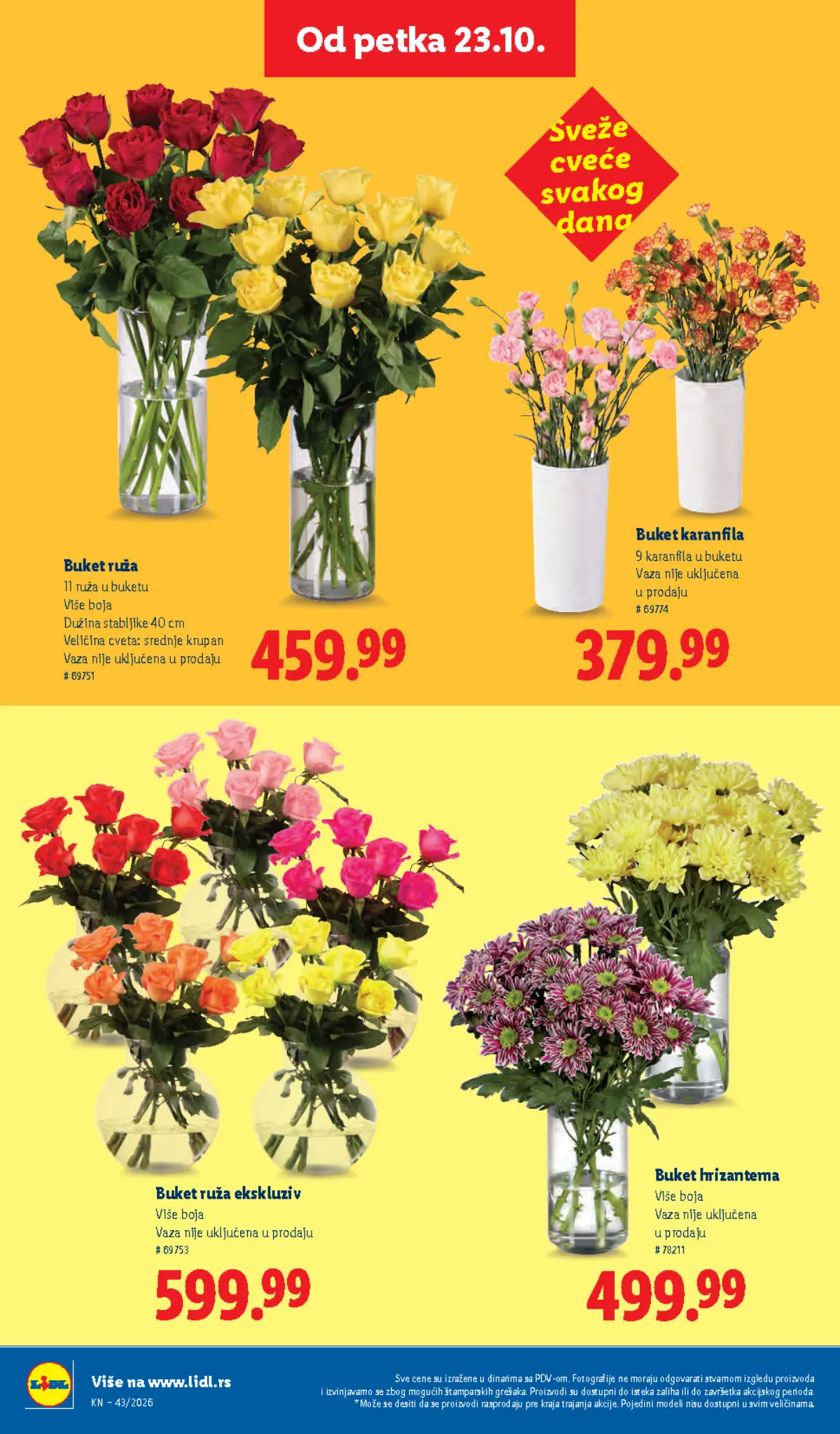 Lidl katalog akcija strana 72 – važi od 1.10. do 31.10.2026.