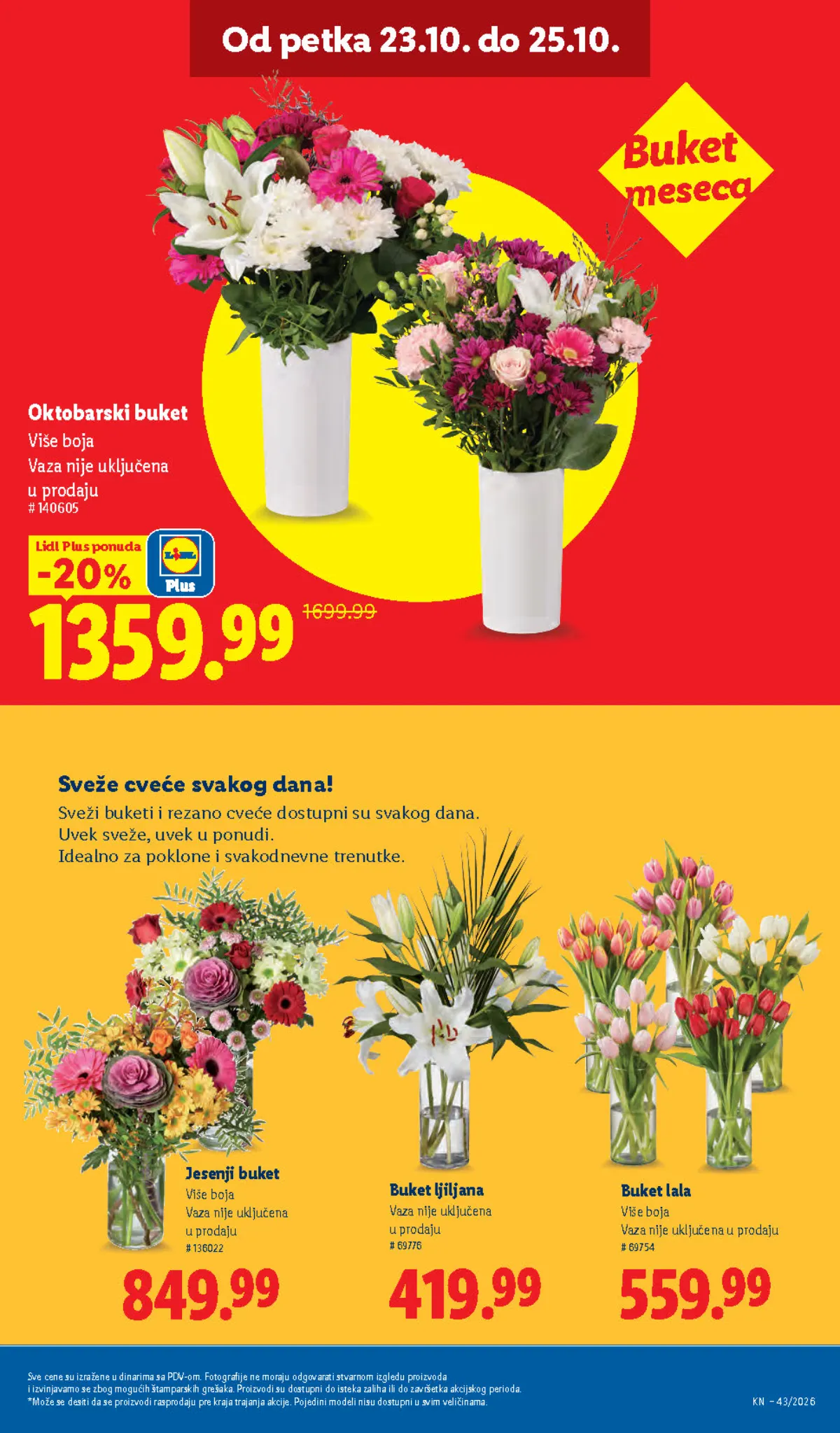 Lidl katalog akcija strana 73 – važi od 1.10. do 31.10.2026.