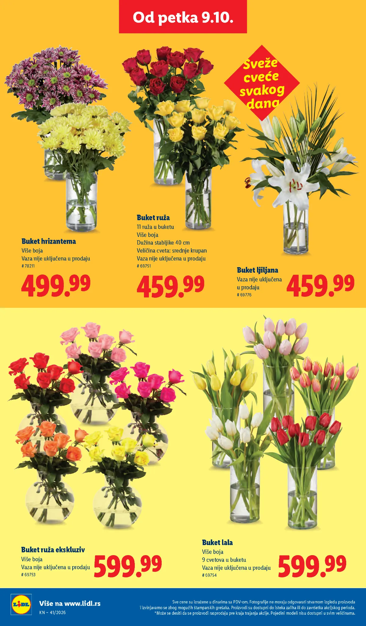 Lidl katalog akcija strana 74 – važi od 8.10. do 14.10.2026.