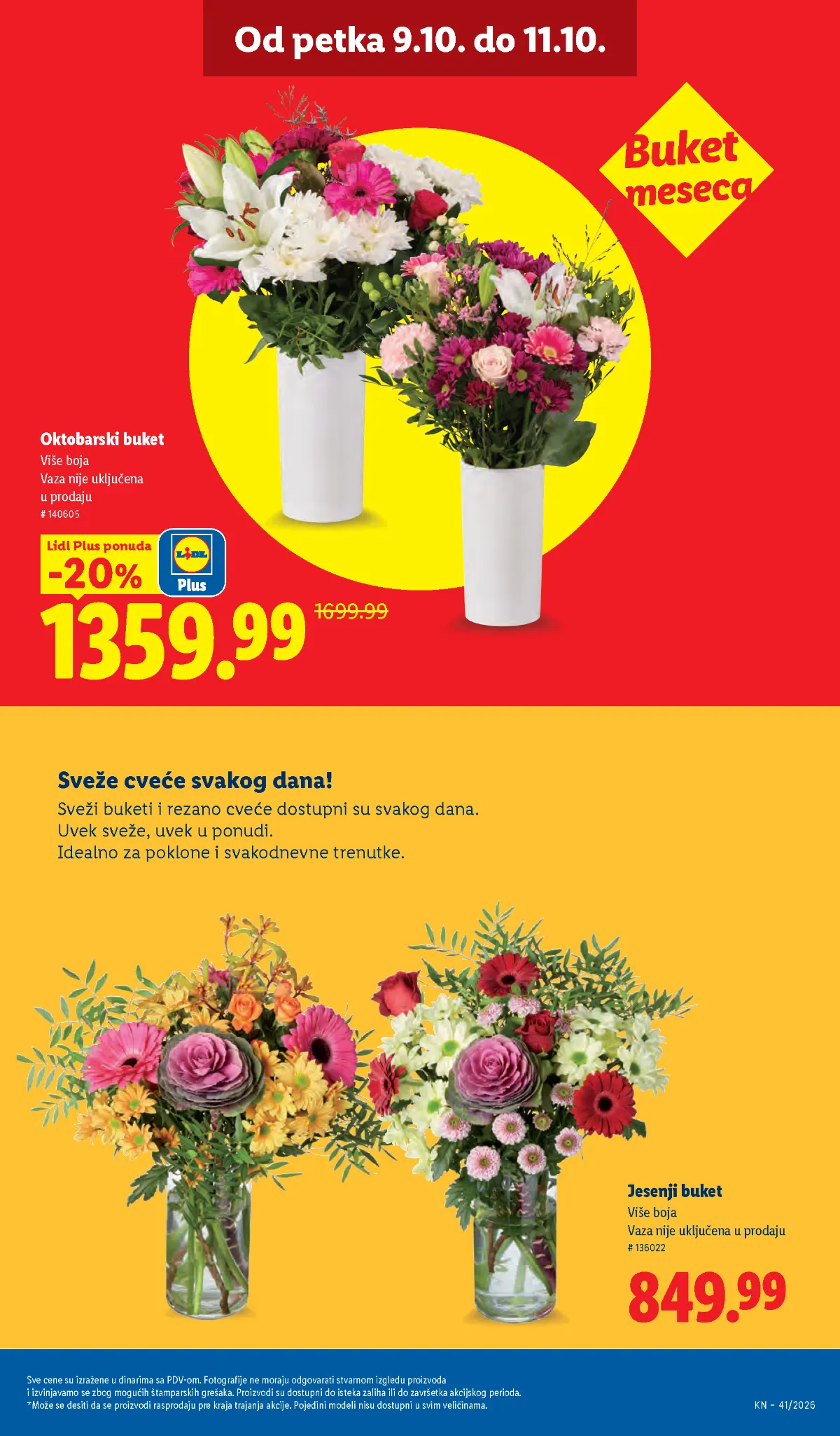 Lidl katalog akcija strana 75 – važi od 8.10. do 14.10.2026.