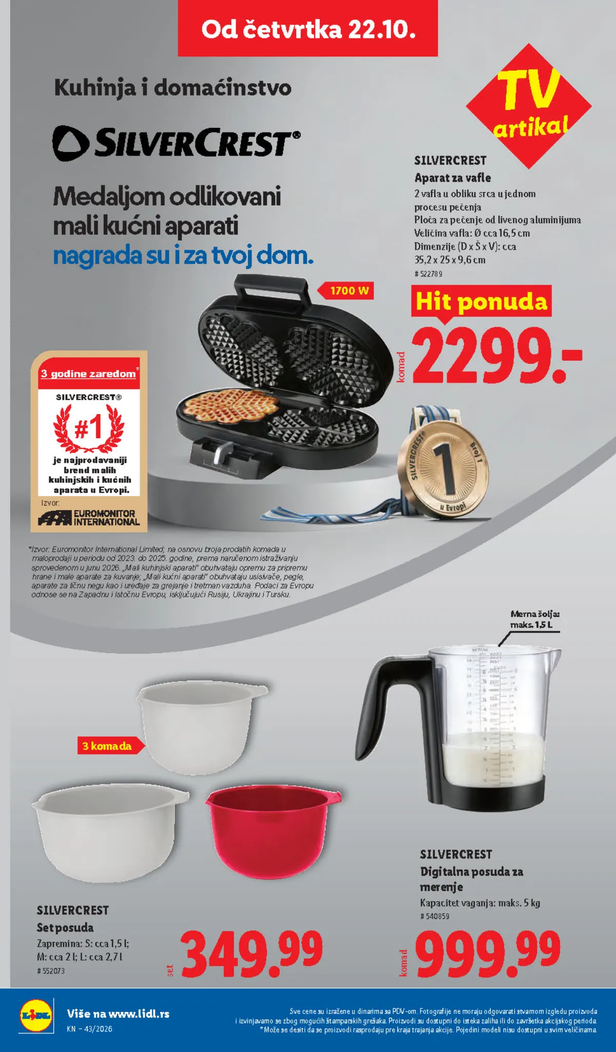 Lidl katalog akcija strana 76 – važi od 1.10. do 31.10.2026.