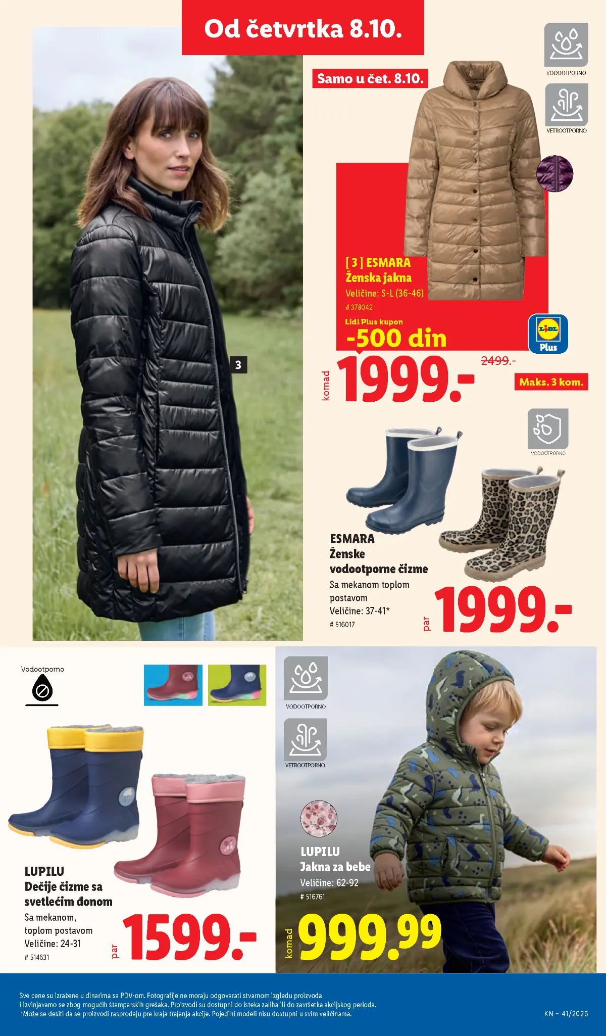 Lidl katalog akcija strana 77 – važi od 8.10. do 14.10.2026.