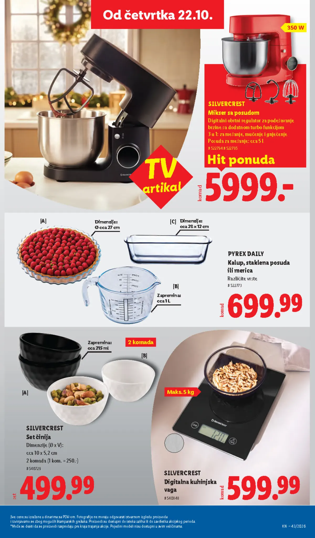 Lidl katalog akcija strana 77 – važi od 1.10. do 31.10.2026.