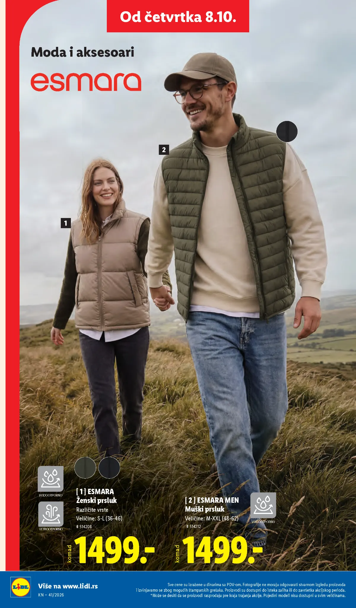 Lidl katalog akcija strana 78 – važi od 8.10. do 14.10.2026.