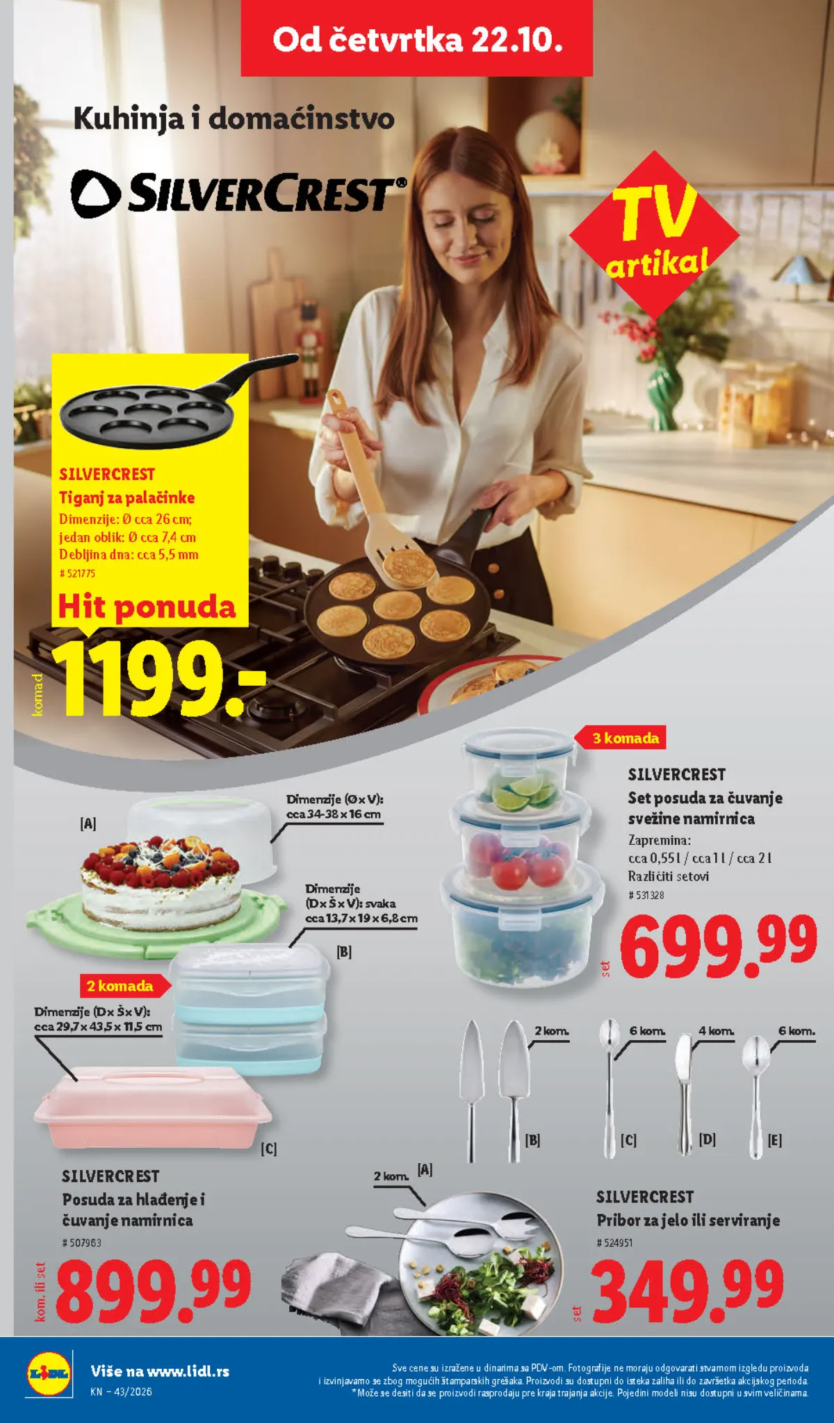 Lidl katalog akcija strana 78 – važi od 1.10. do 31.10.2026.
