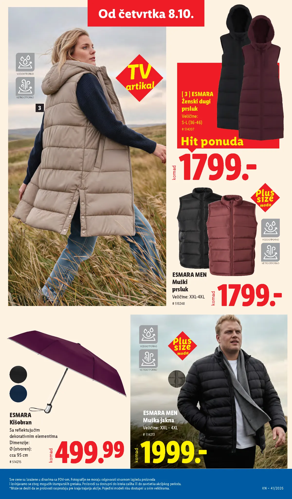 Lidl katalog akcija strana 79 – važi od 8.10. do 14.10.2026.