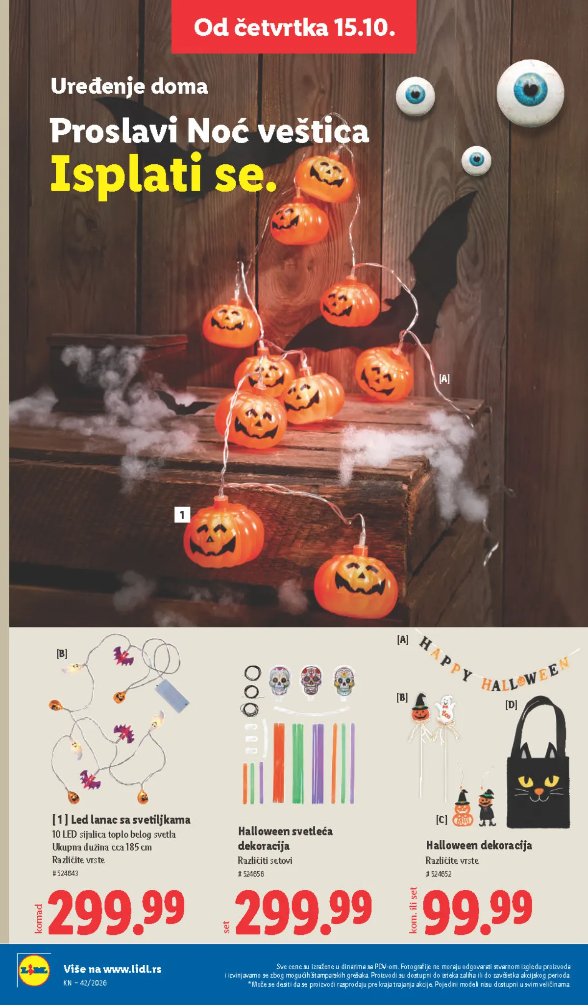 Lidl katalog akcija strana 82 – važi od 1.10. do 30.11.2026.
