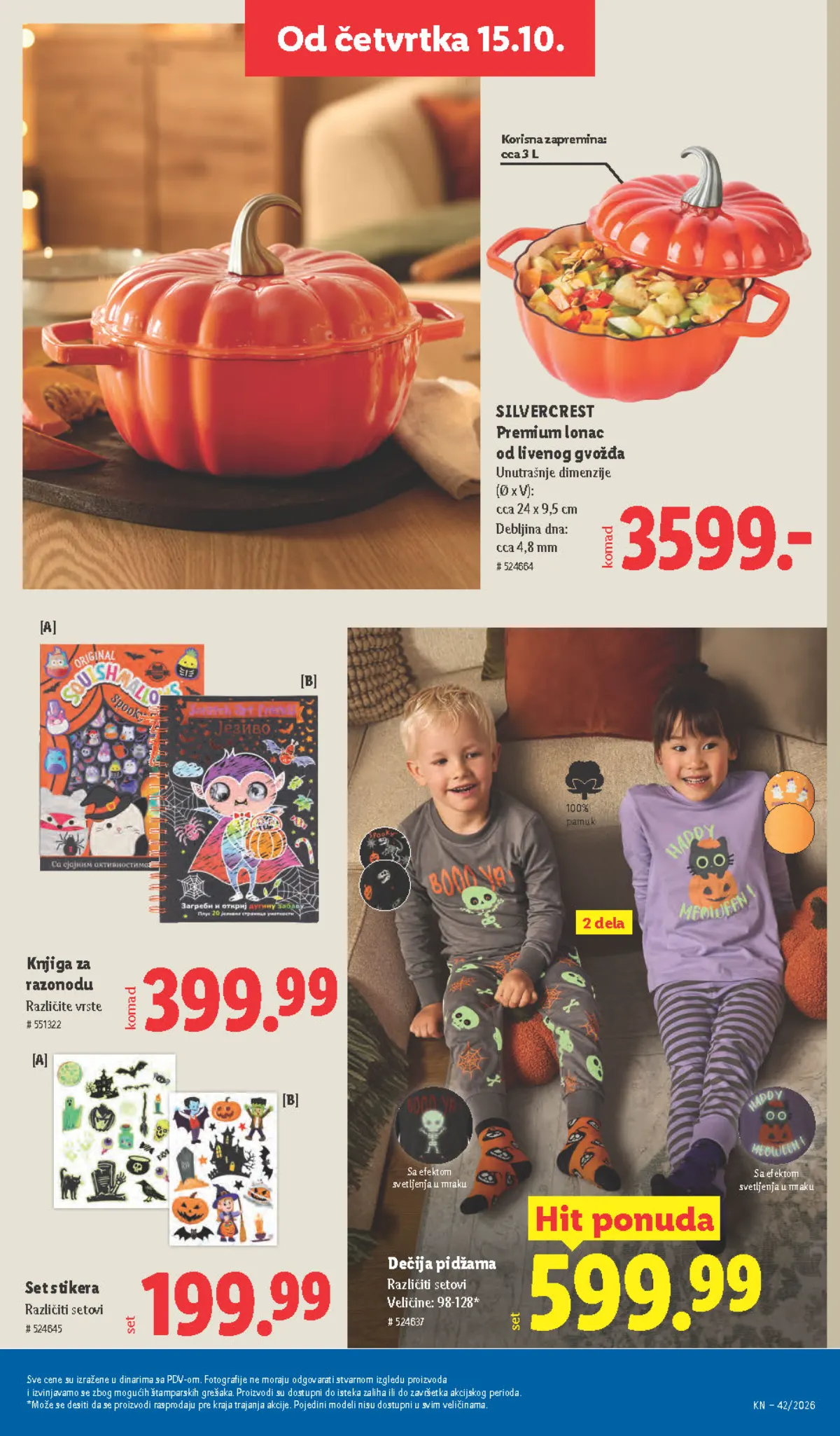 Lidl katalog akcija strana 83 – važi od 1.10. do 30.11.2026.