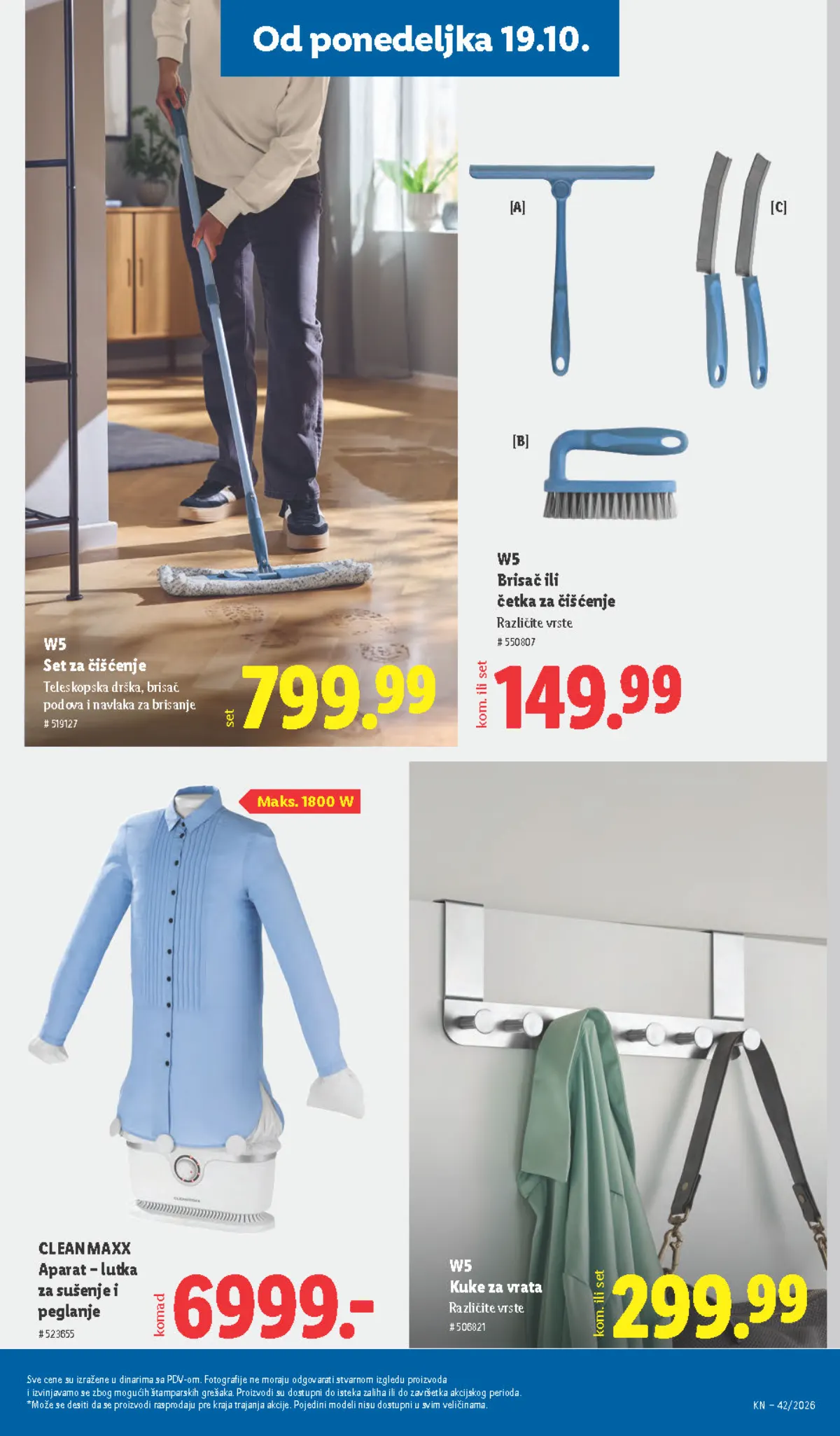 Lidl katalog akcija strana 87 – važi od 1.10. do 30.11.2026.