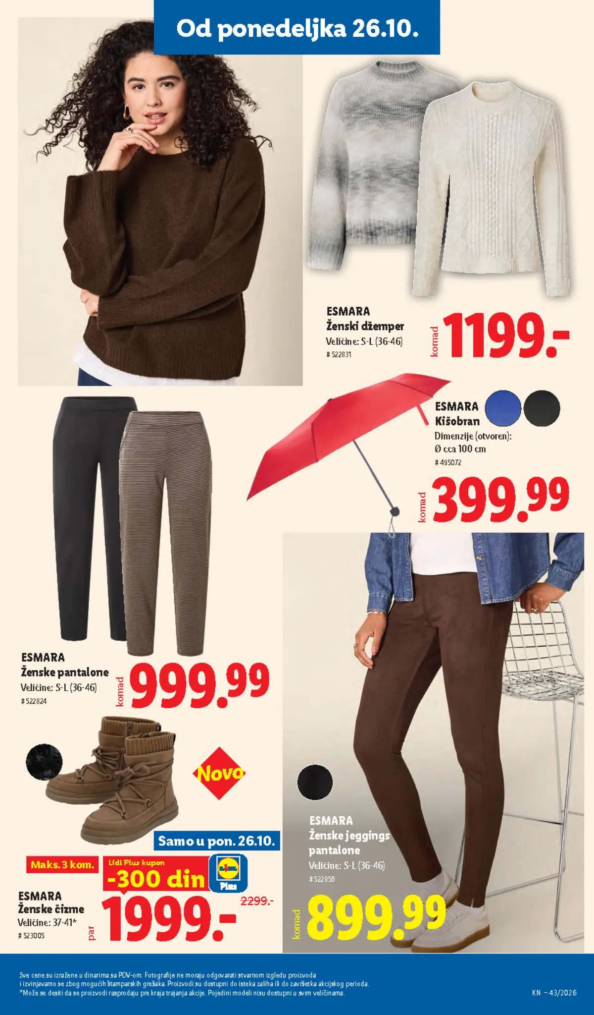 Lidl katalog akcija strana 87 – važi od 1.10. do 31.10.2026.