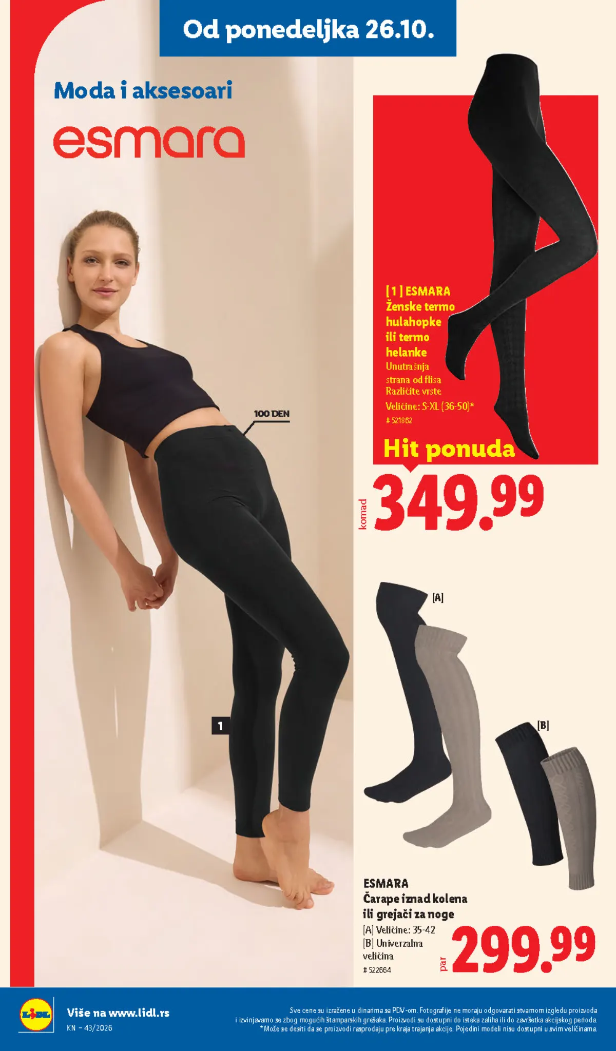 Lidl katalog akcija strana 88 – važi od 1.10. do 31.10.2026.