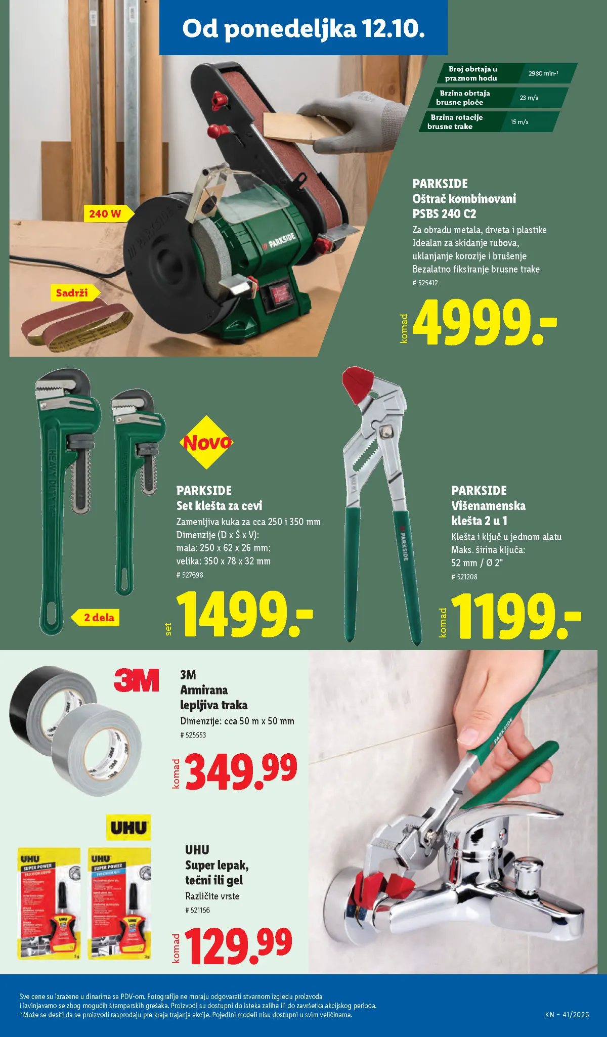 Lidl katalog akcija strana 89 – važi od 8.10. do 14.10.2026.