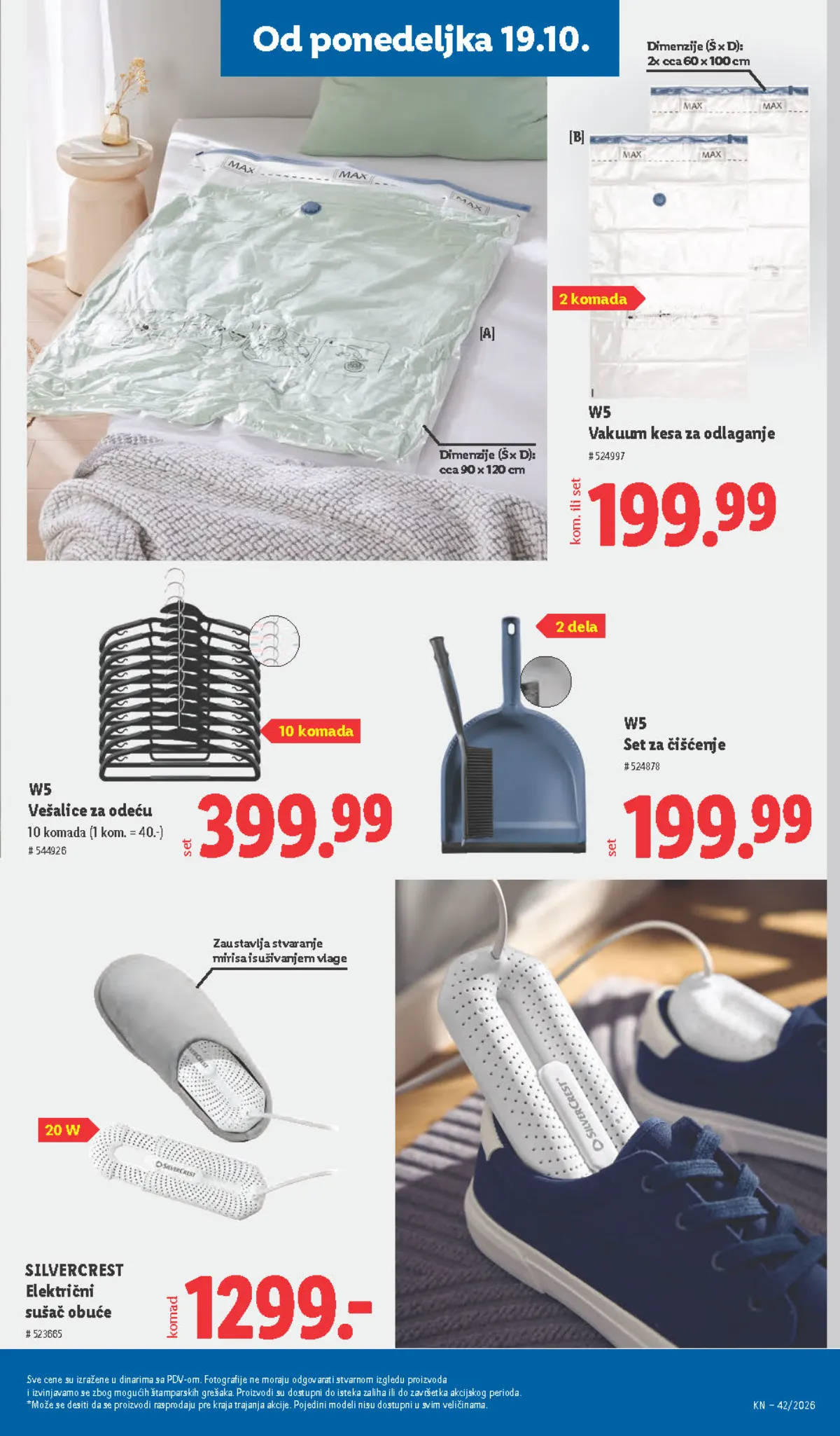 Lidl katalog akcija strana 89 – važi od 1.10. do 30.11.2026.