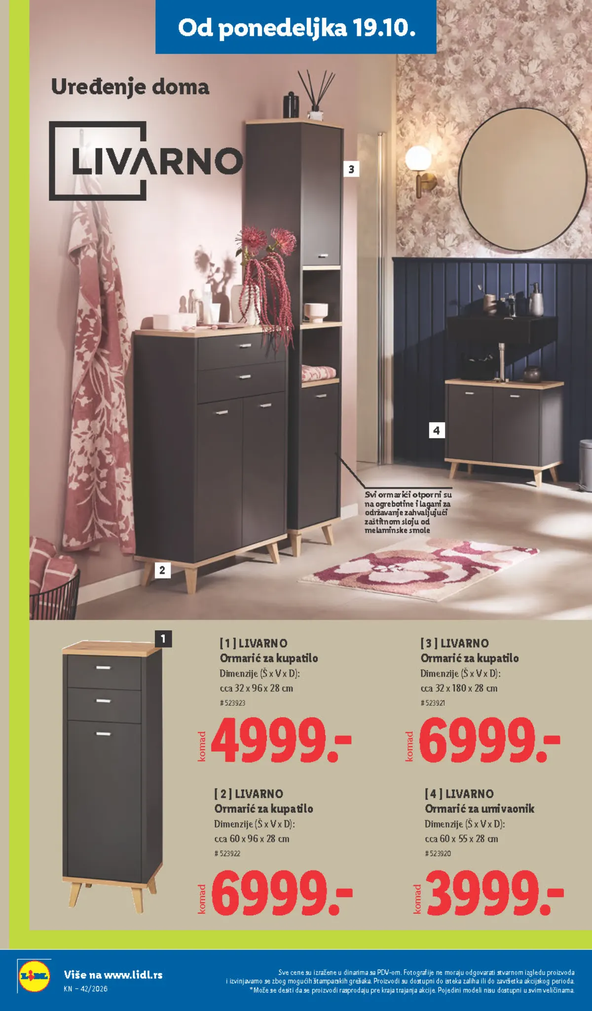 Lidl katalog akcija strana 90 – važi od 1.10. do 30.11.2026.