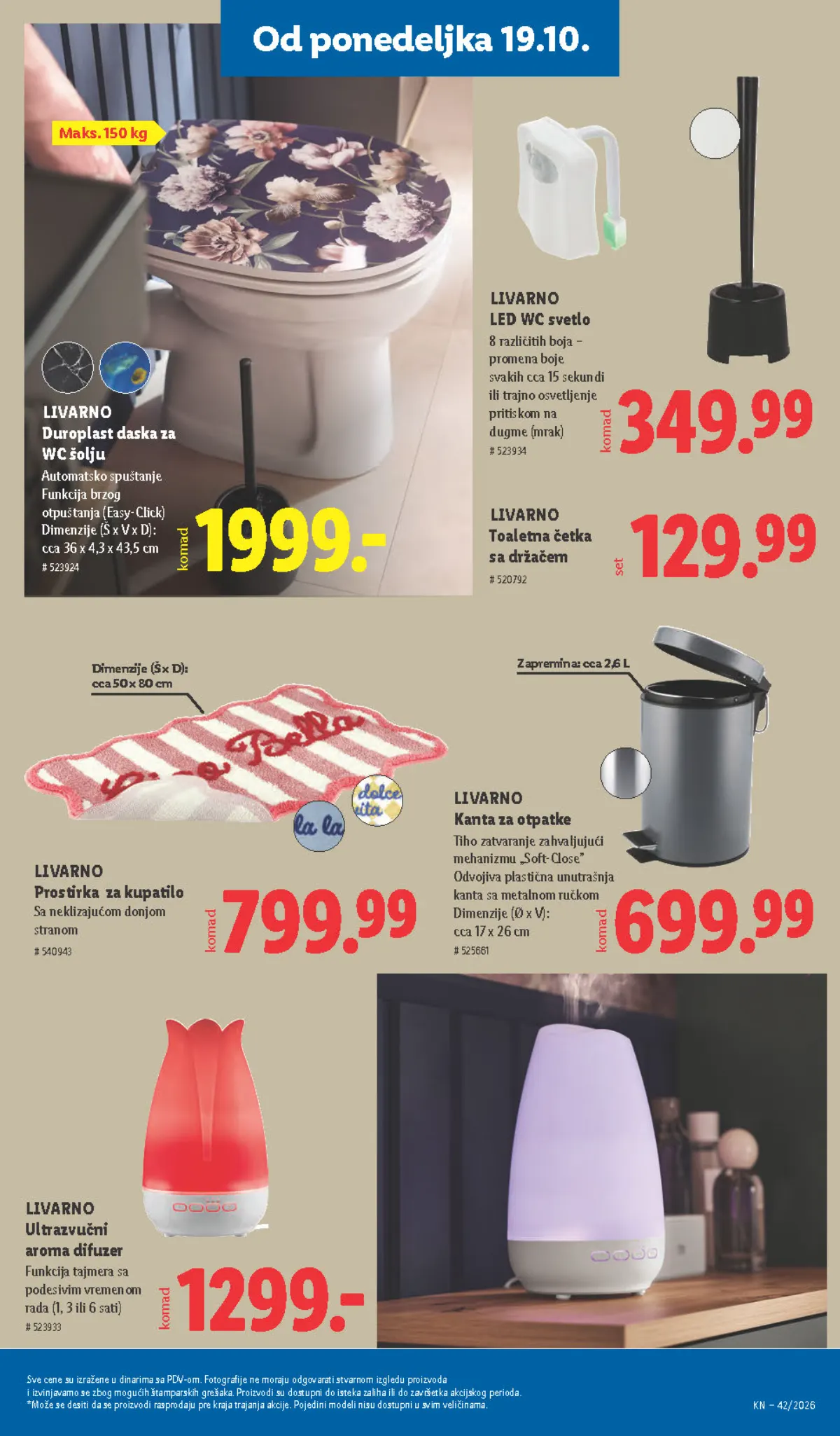 Lidl katalog akcija strana 91 – važi od 1.10. do 30.11.2026.