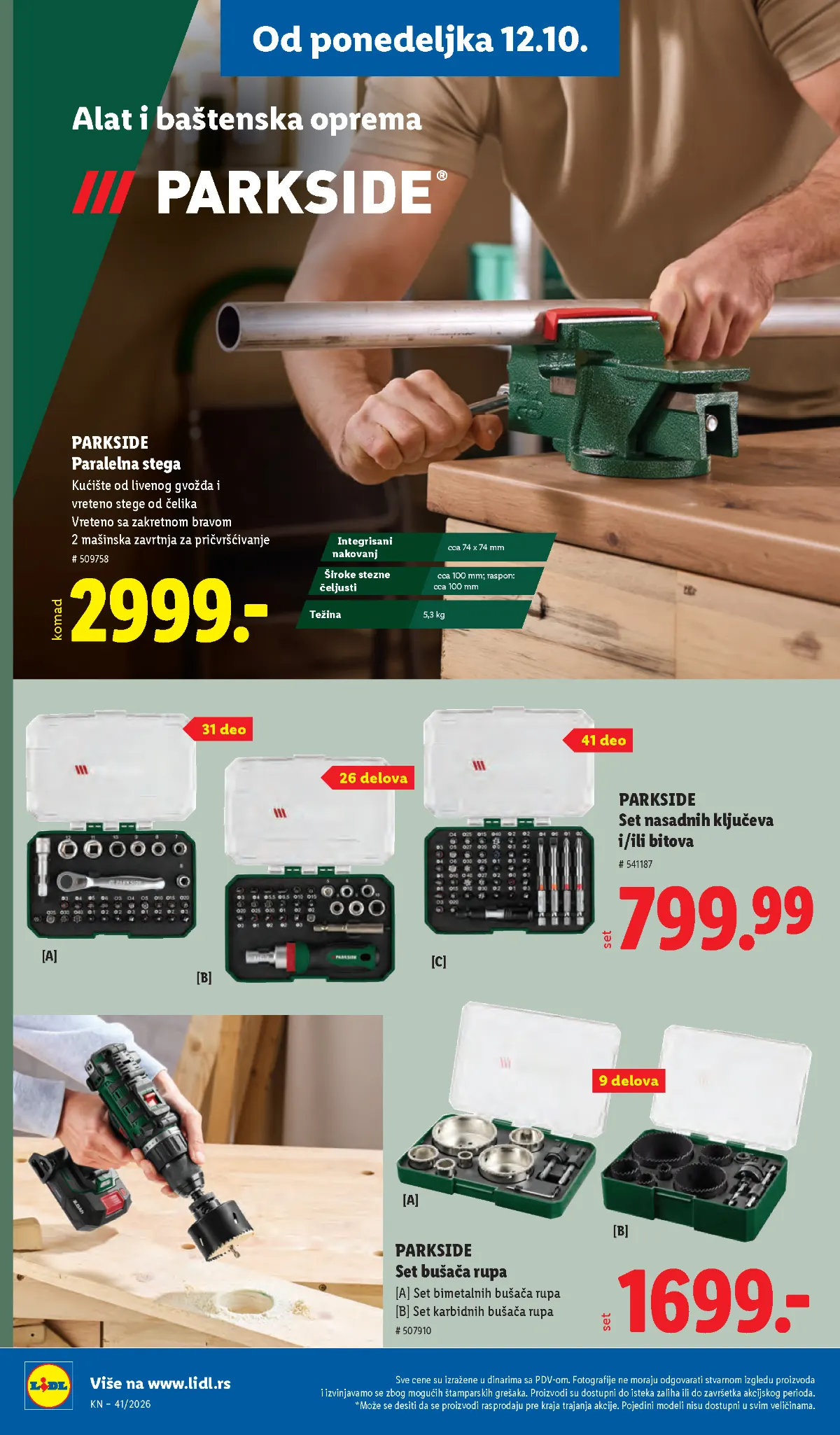 Lidl katalog akcija strana 92 – važi od 8.10. do 14.10.2026.