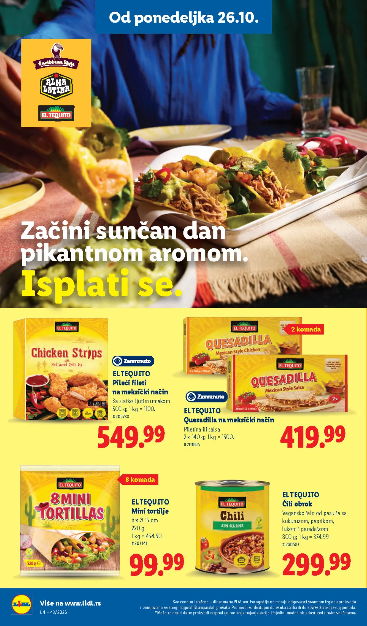 Lidl katalog akcija strana 94 – važi od 1.10. do 31.10.2026.
