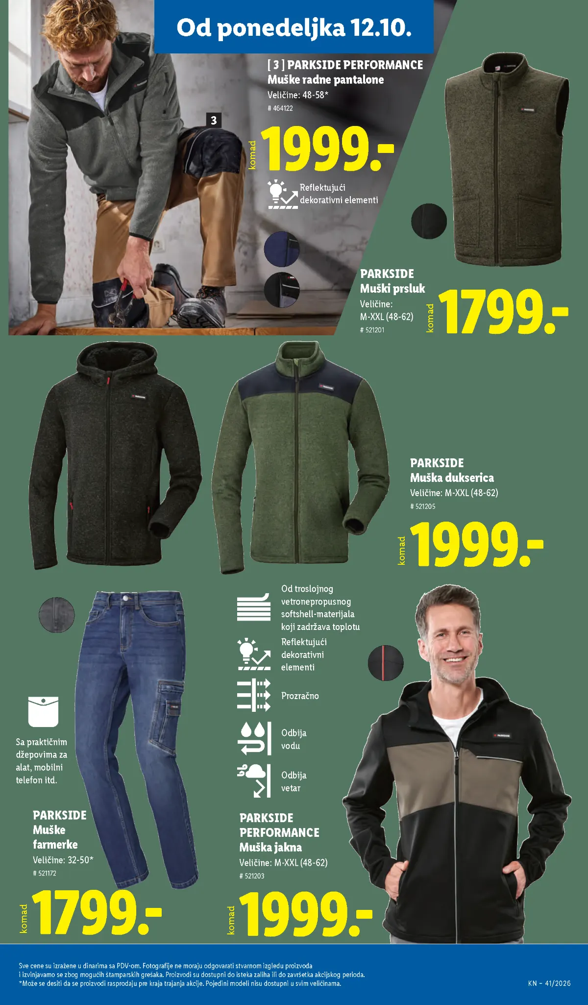 Lidl katalog akcija strana 95 – važi od 8.10. do 14.10.2026.