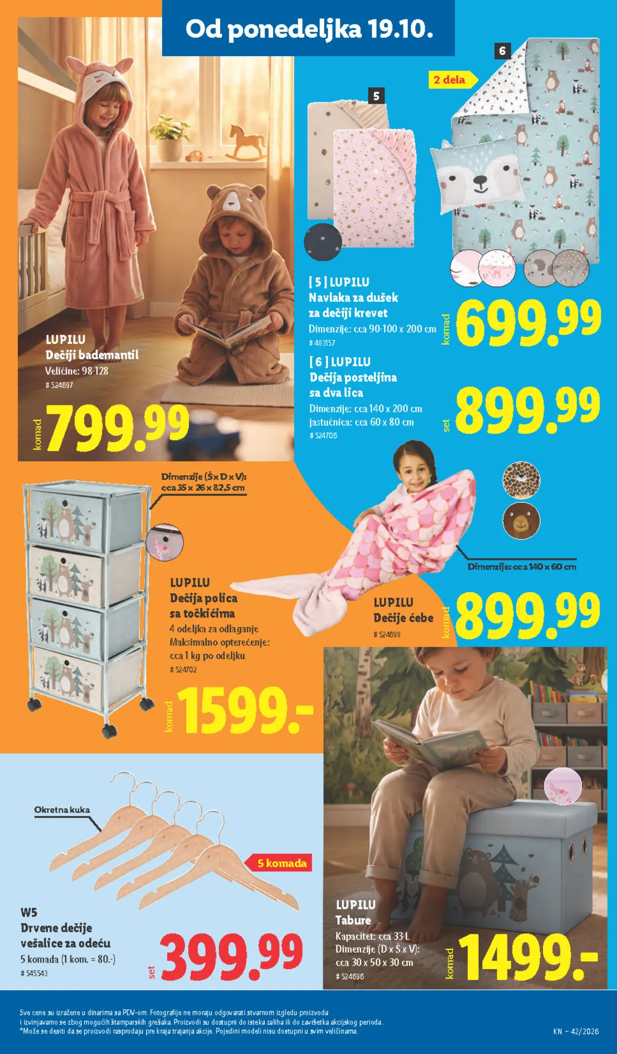Lidl katalog akcija strana 95 – važi od 1.10. do 30.11.2026.