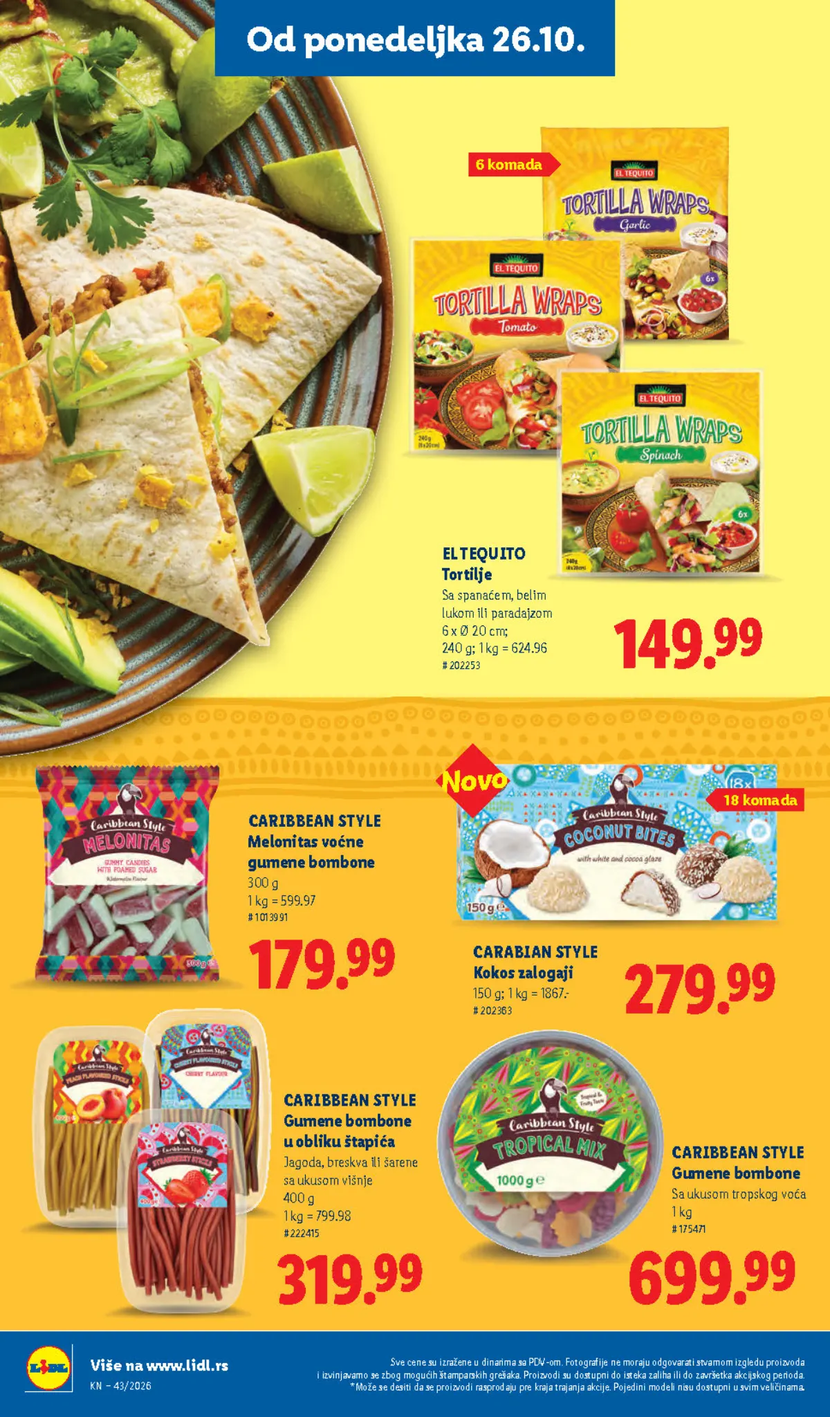 Lidl katalog akcija strana 96 – važi od 1.10. do 31.10.2026.