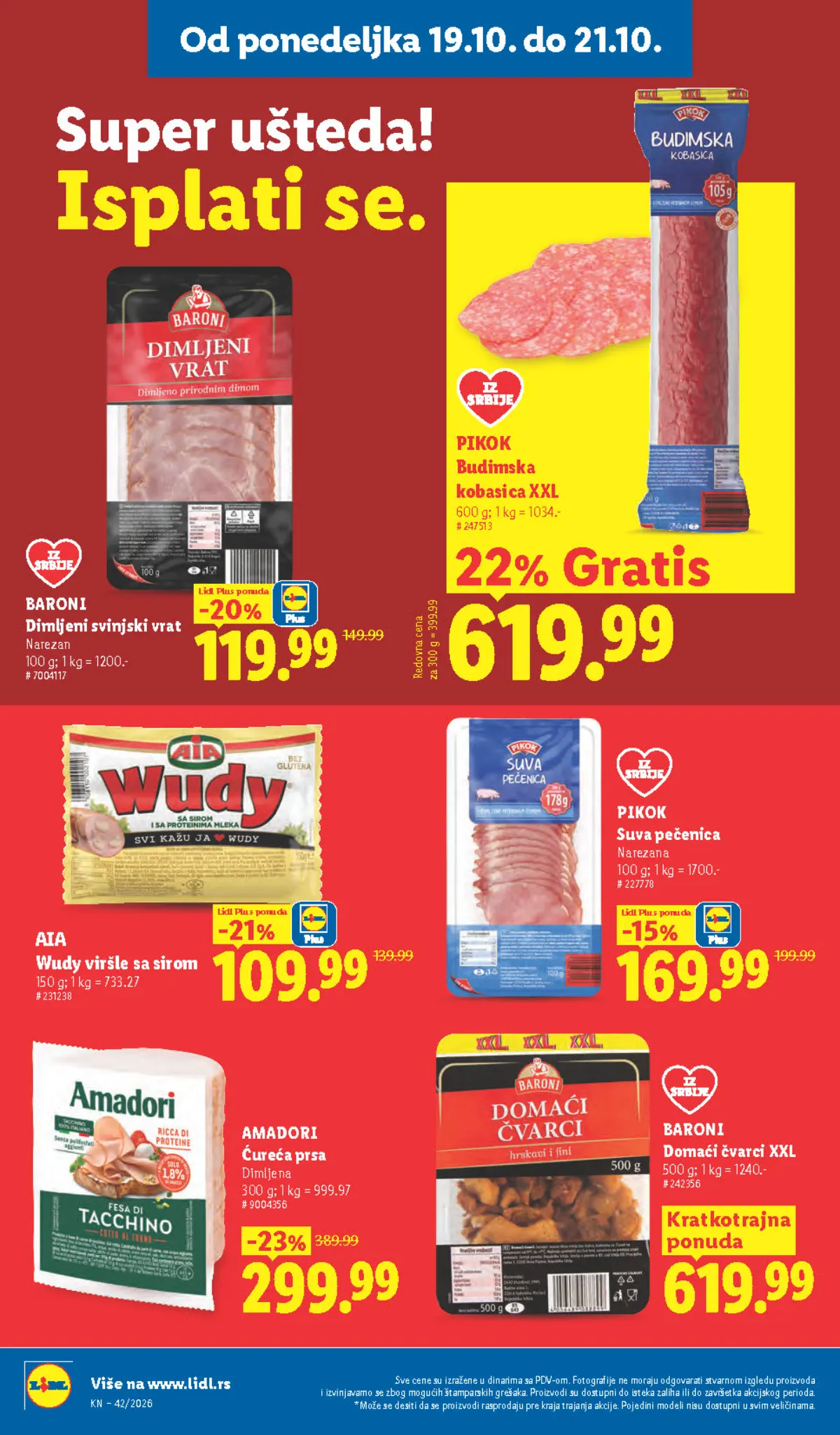 Lidl katalog akcija strana 98 – važi od 1.10. do 30.11.2026.