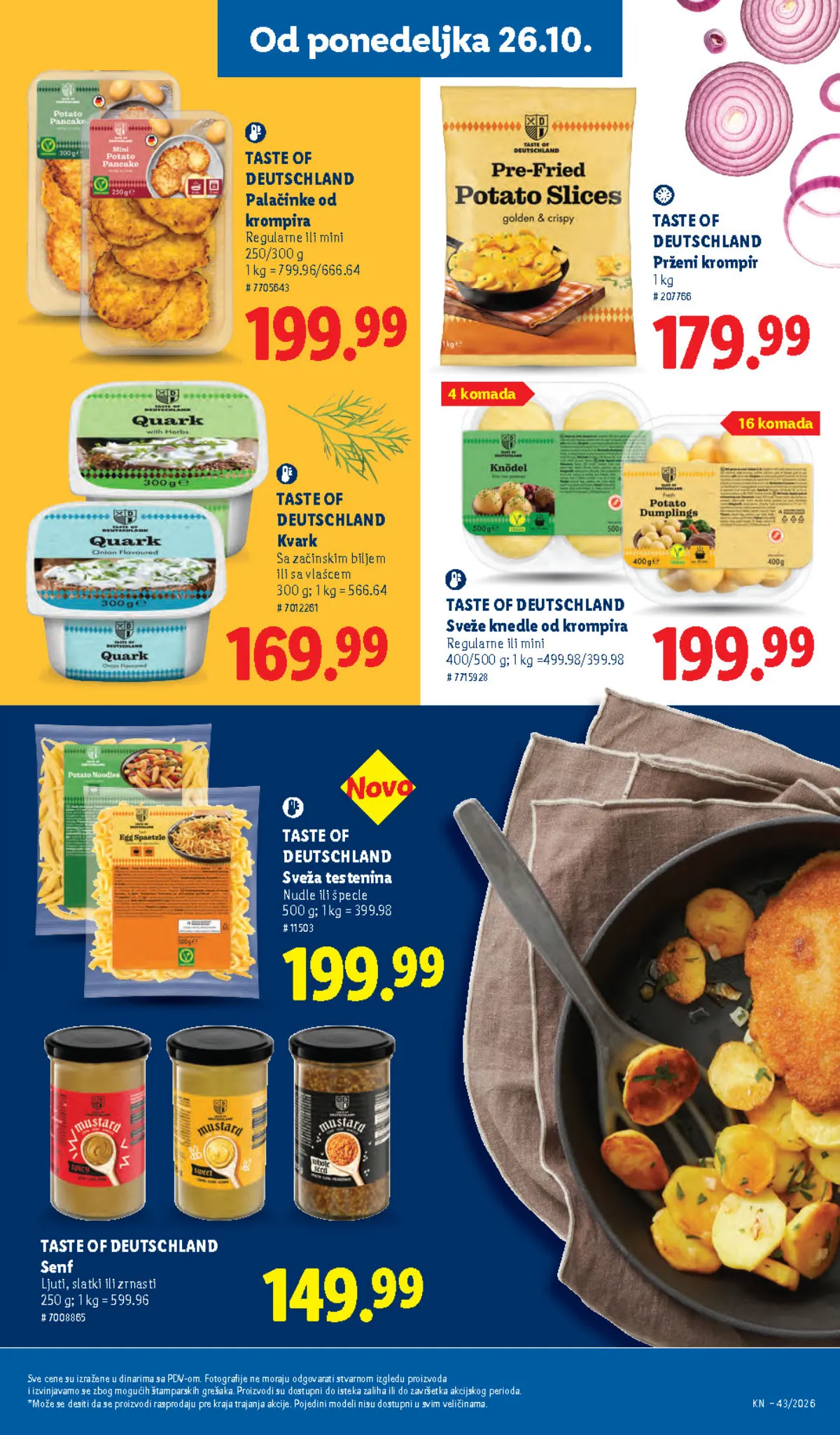 Lidl katalog akcija strana 99 – važi od 1.10. do 31.10.2026.